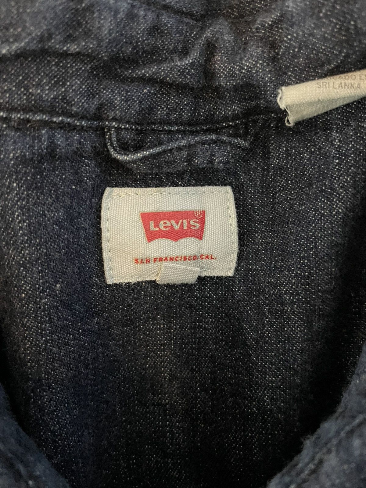 Levi's Snap Front Denim Chores Shirt Size US XL / EU 56 / 4 - 4 Thumbnail