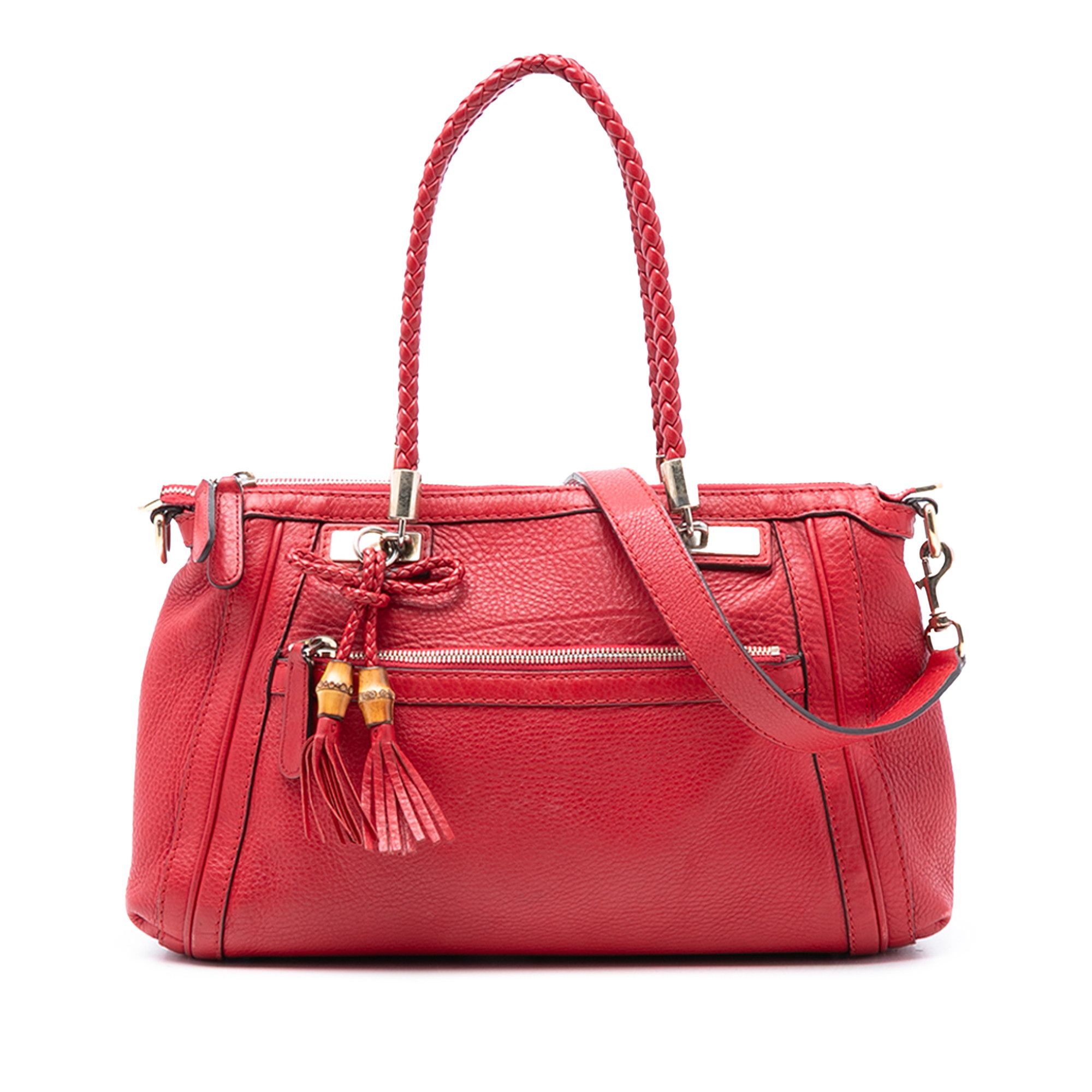 Gucci Gucci Pebbled Calfskin Bella Satchel Size ONE SIZE - 1 Thumbnail