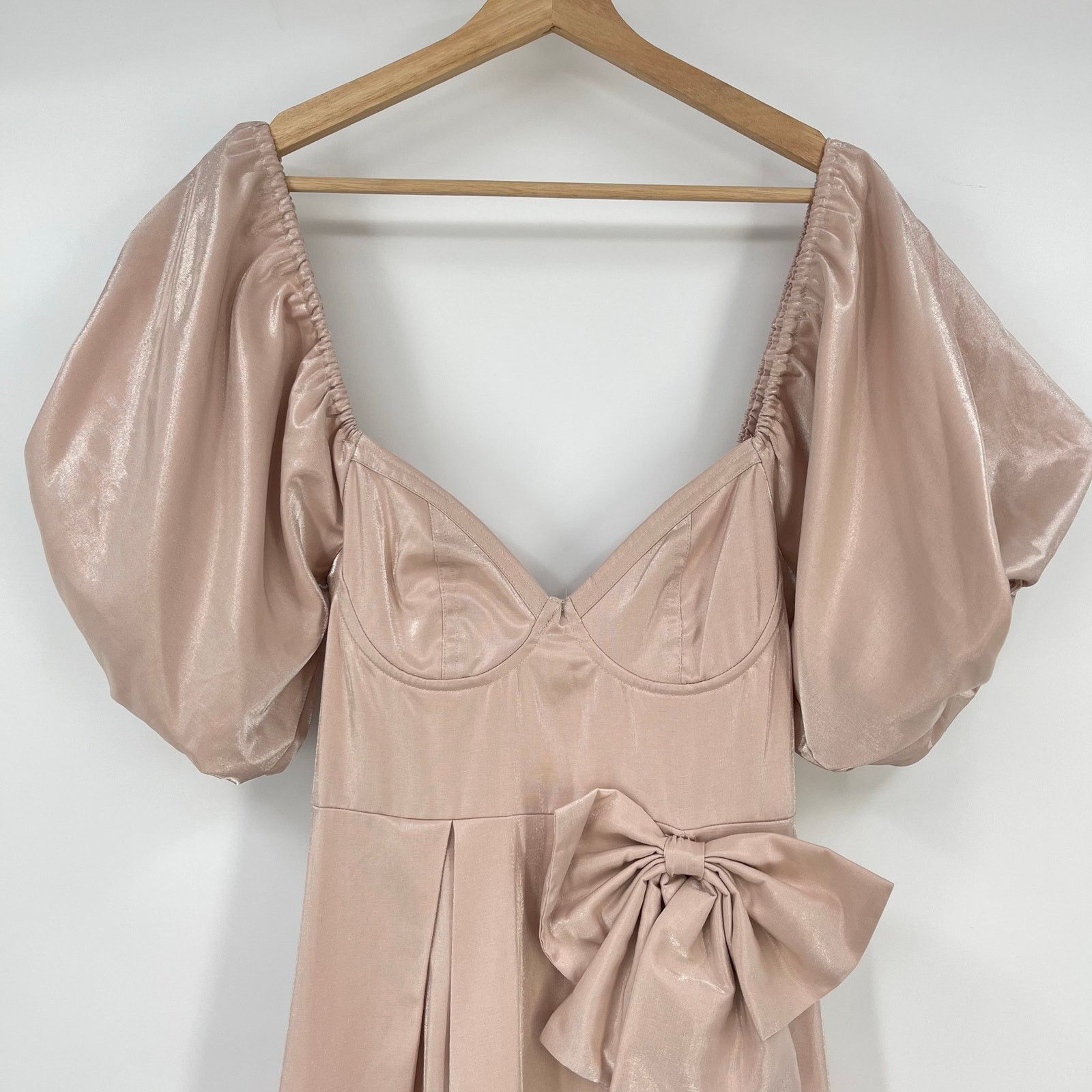 Other Sister Jane | NWT Bow Maxi Dress in Rose Quartz XS Size XS / US 0-2 / IT 36-38 - 7 Thumbnail