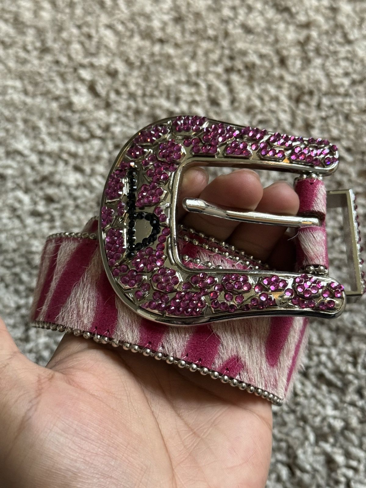 B.B. Simon Pink zebra | Grailed display picture 2