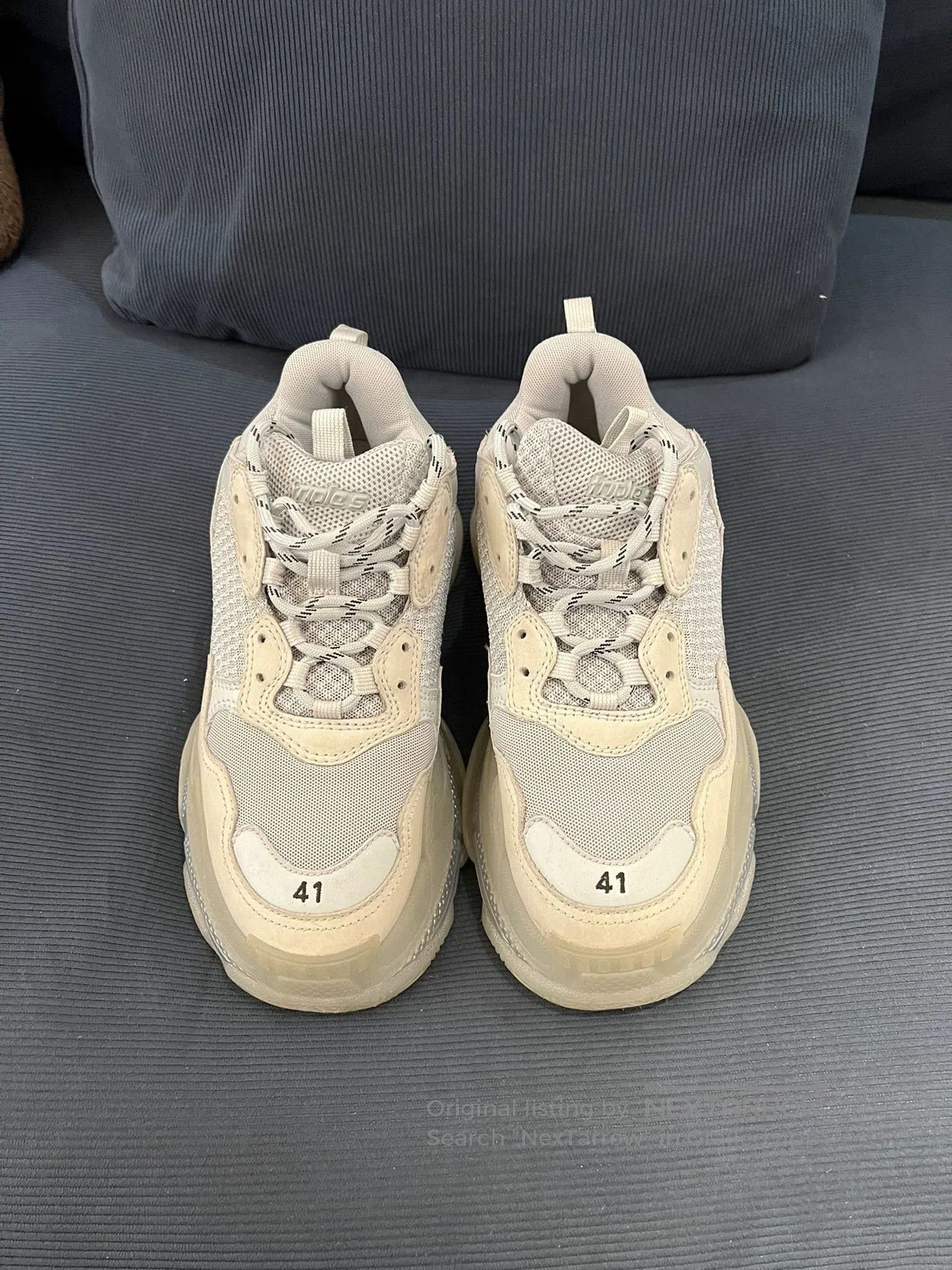 Balenciaga balenciaga triple s gray and white sneakers. Size US 9 / EU 42 - 2 Thumbnail