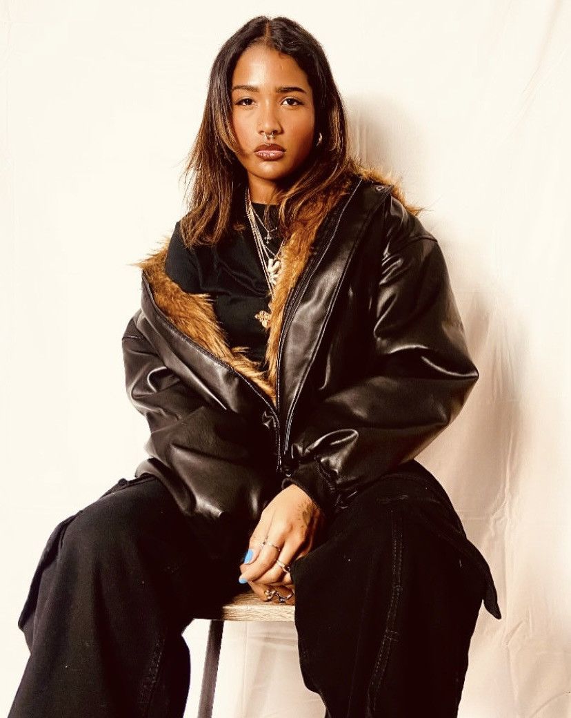 Homemade REVERSIBLE LEATHER / FUR (HOME MADE CUSTOM JACKET) Size US M / EU 48-50 / 2 - 5 Thumbnail