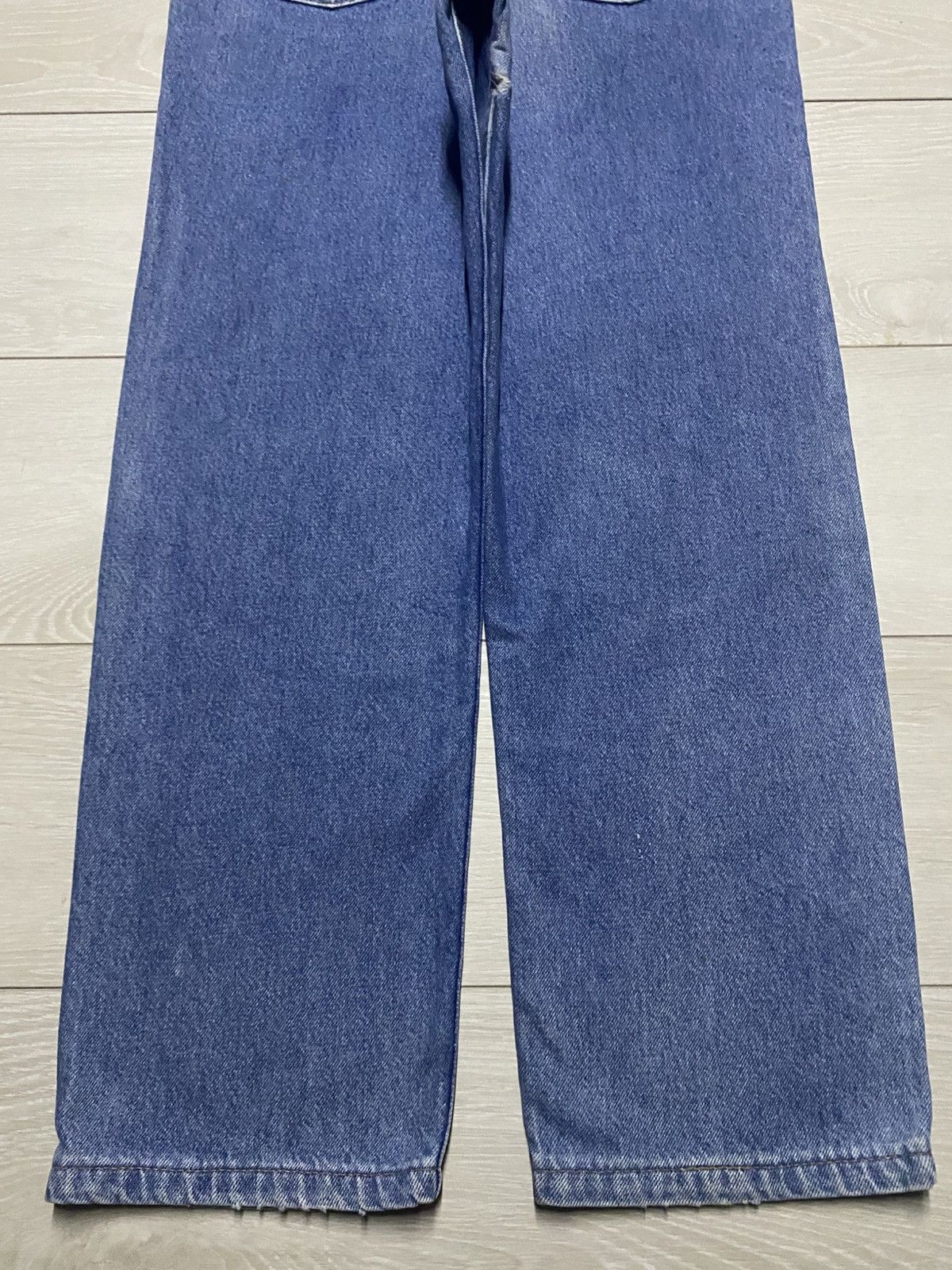 Levi's Vintage Levis 510 Blue Wash Distressed Jeans Size US 32 / EU 48 - 6 Thumbnail
