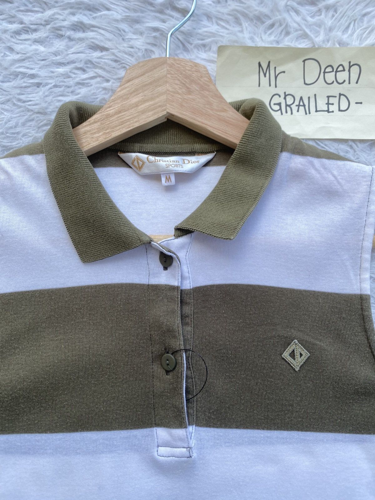 Christian Dior Monsieur Rare Christian Dior Sports Stripes Sleeveless Top Size M / US 6-8 / IT 42-44 - 8 Thumbnail