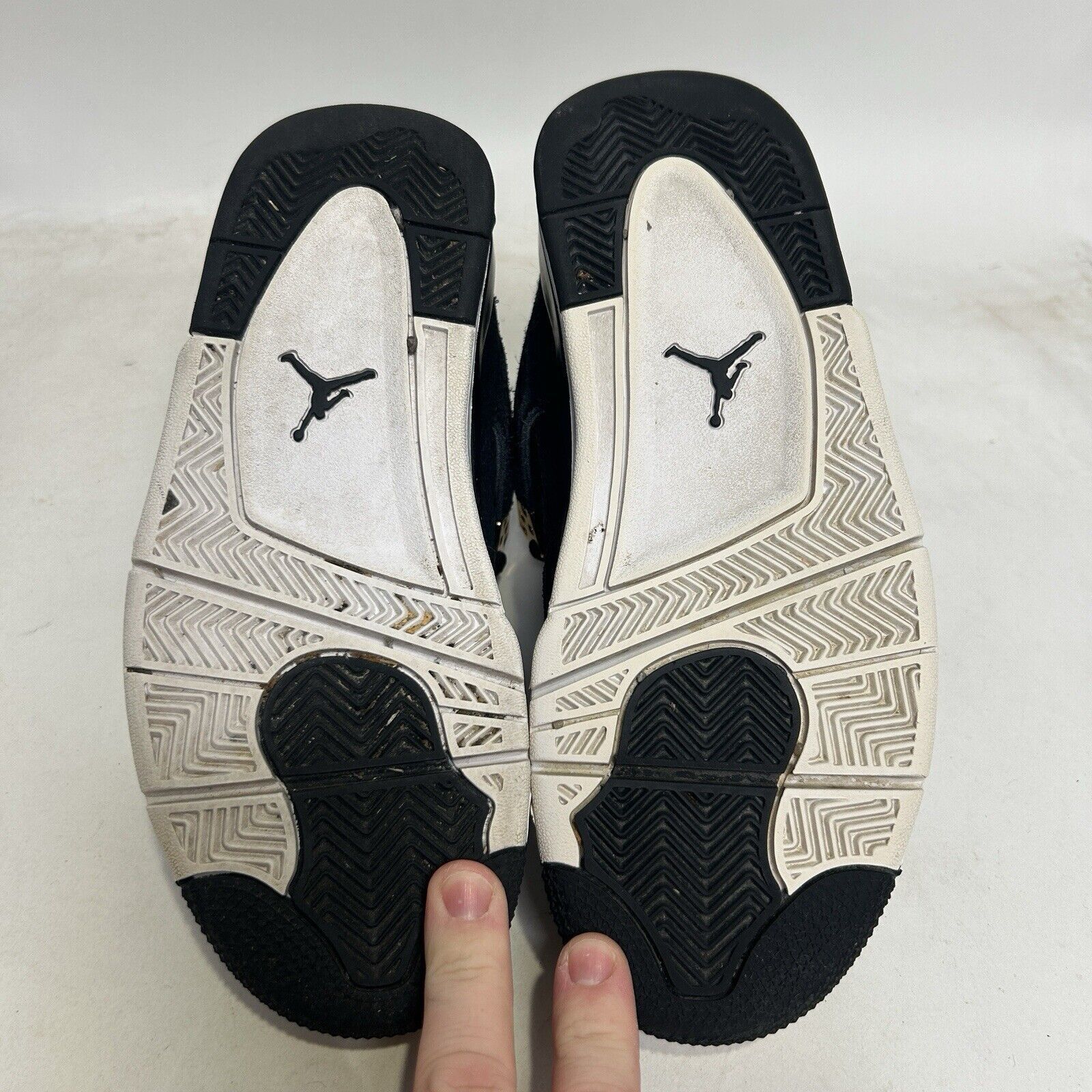 Nike Nike Air Jordan 4 Retro BG “Royalty/Black Gold” 2024 Size US 8.5 / IT 38.5 - 7 Thumbnail