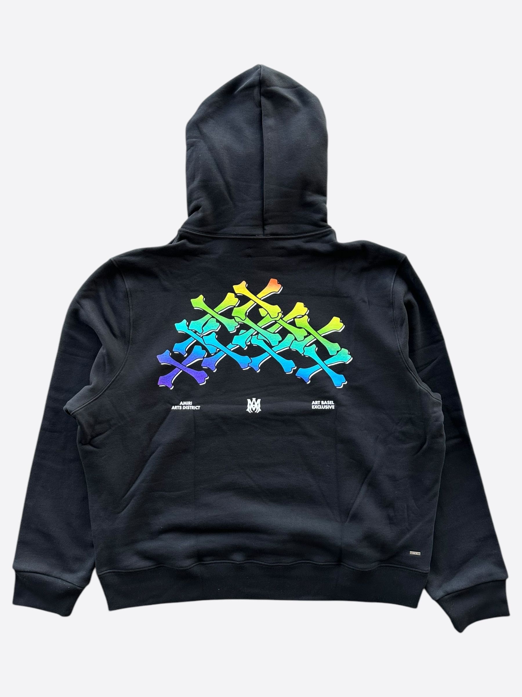 Amiri Amiri Black Gradient Bones Hoodie Size US XL / EU 56 / 4 - 2 Thumbnail