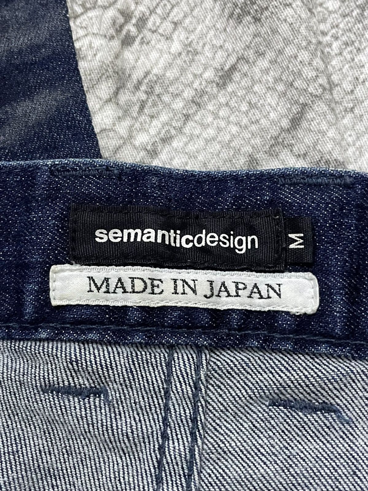 If Six Was Nine × semanticdesign Semantic Design Snake Shedding Skin Stud Flare Stacked Jeans Size US 30 / EU 46 - 23 Thumbnail