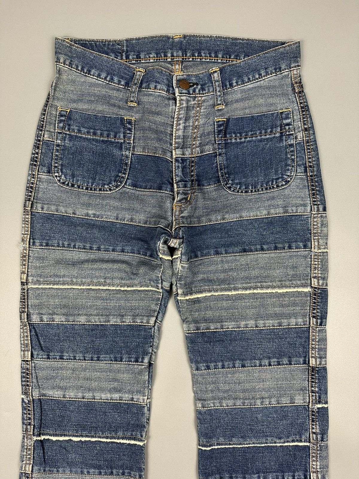 Hysteric Glamour × Japanese Brand 🔥Rare🔥Kinky Hysteric Glamour Flared Denim Size US 29 - 5 Thumbnail