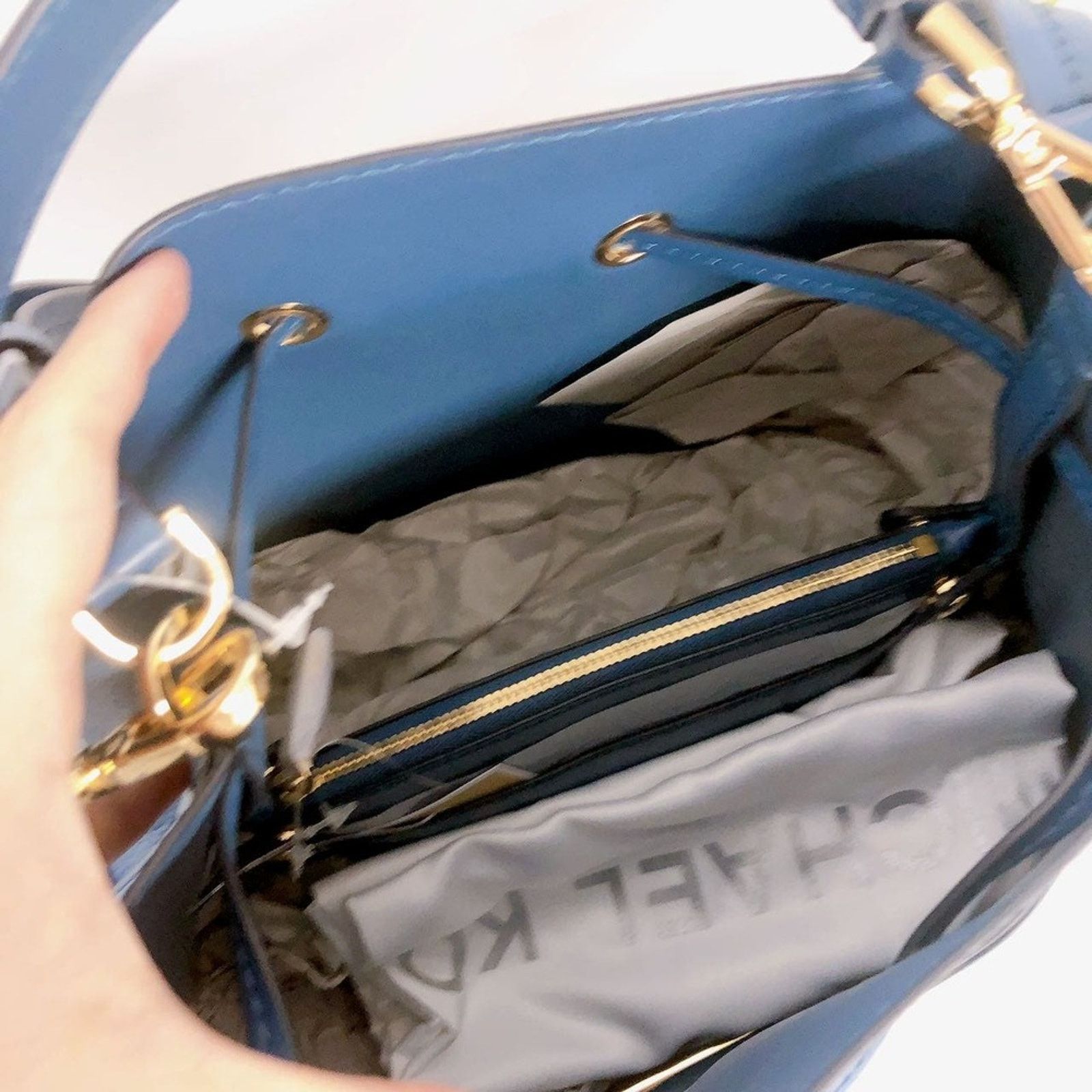 Michael Kors Michael Kors 30F9GZ5L6L Mercer Gallery Medium IN Chambray Size ONE SIZE - 6 Thumbnail