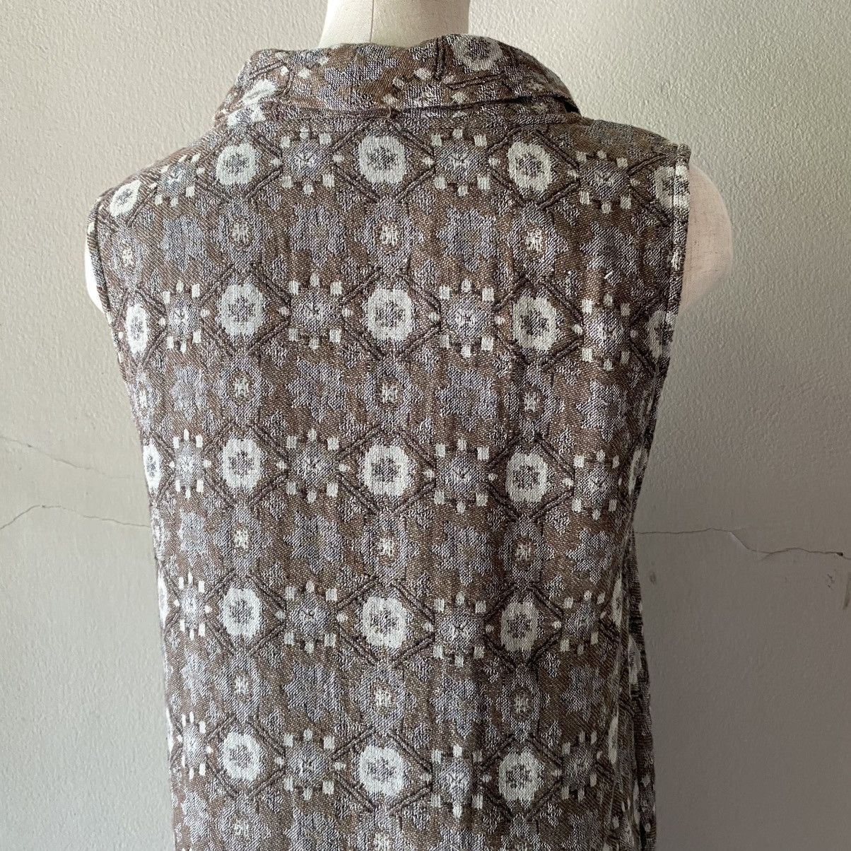 Designer × Japanese Brand Apsara Gray Sleeveless Knit Dress Size S / US 4 / IT 40 - 17 Thumbnail