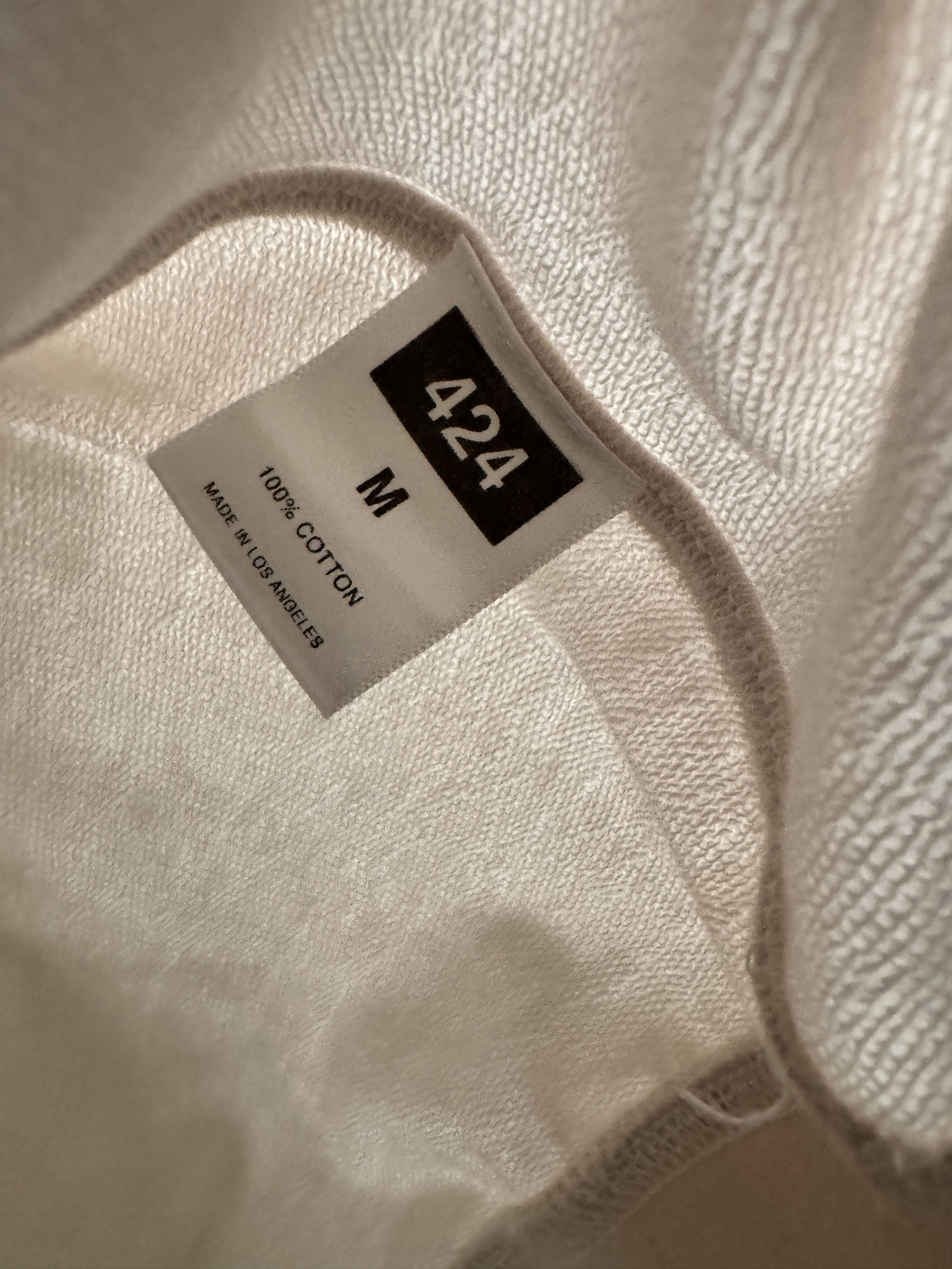 424 424 RARE HOODIE W/ HOODIE DETAIL SIZE M Size US M / EU 48-50 / 2 - 3 Thumbnail