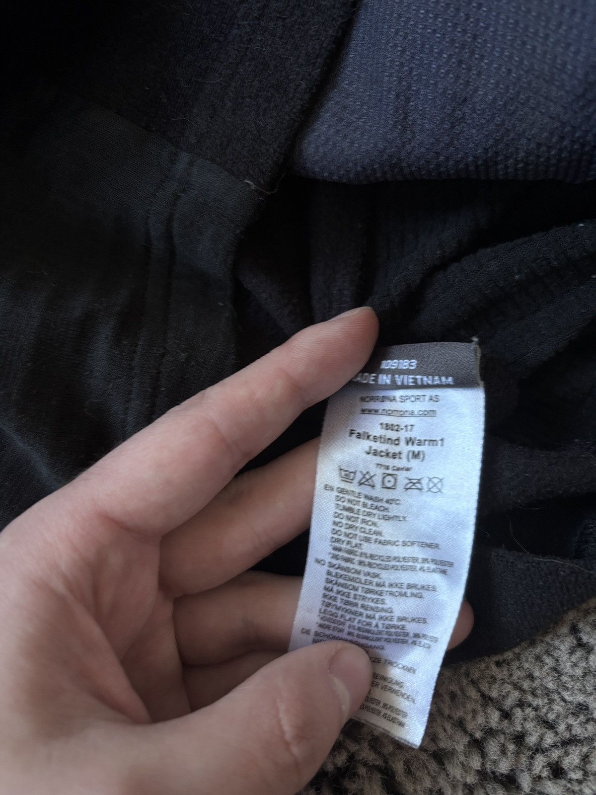 Norrona Norrona Falketind Warm1 black flecce jacket Size US S / EU 44-46 / 1 - 9 Thumbnail
