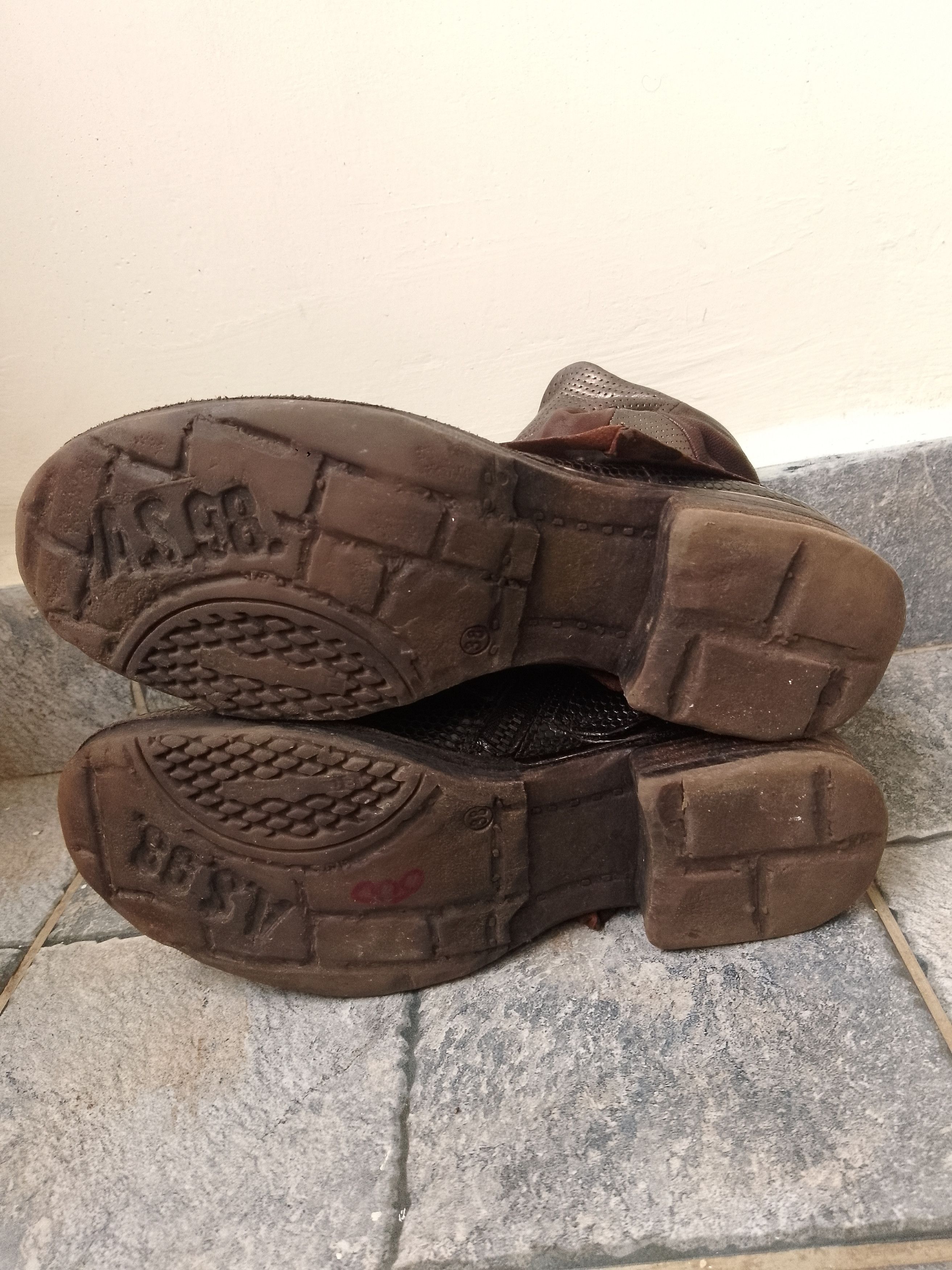 A.S.98 SAINT METAL BOOTS Size US 8 / IT 38 - 8 Thumbnail