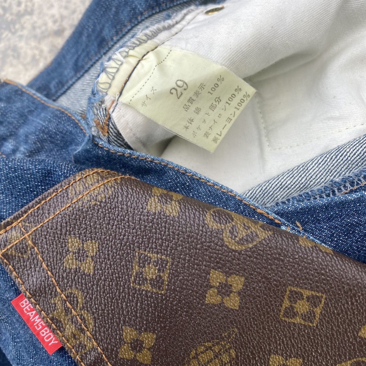 Beams Plus Beams Boy LV Monogram jeans Size US 29 - 9 Thumbnail