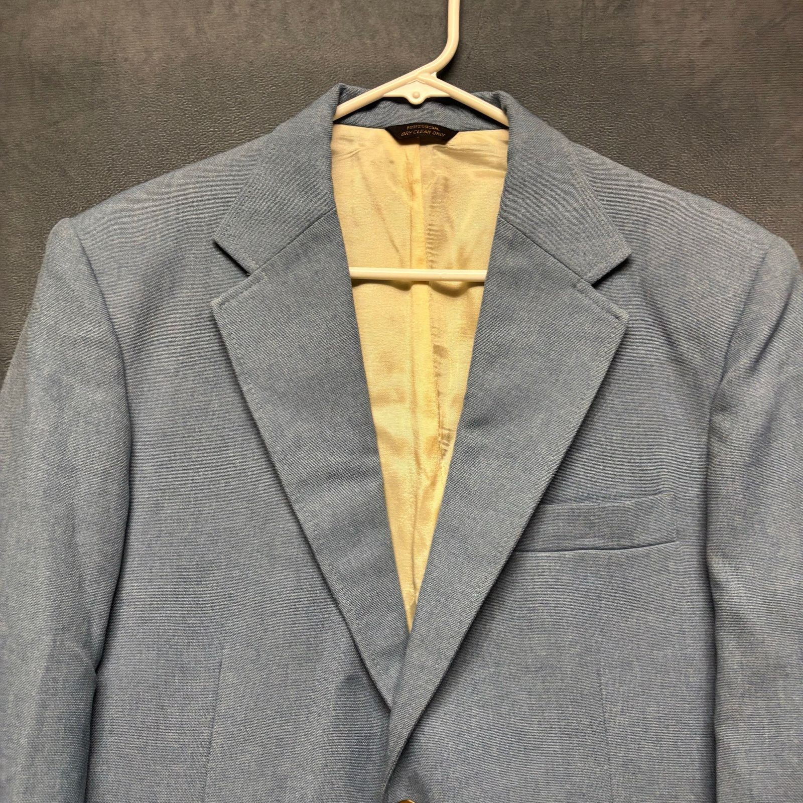 Levi's Vintage 70s Levi's Panatela Sportswear Jacket Blazer 42R Blu Size 42R - 5 Thumbnail