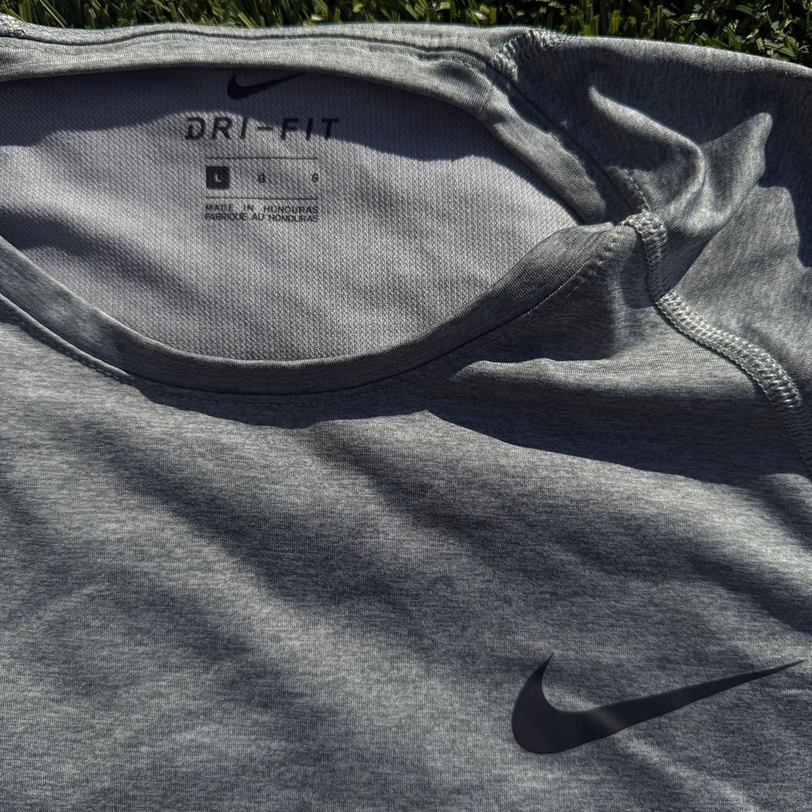 Nike Nike Drifit Compression Shirt Grey Size Large Size US L / EU 52-54 / 3 - 2 Thumbnail