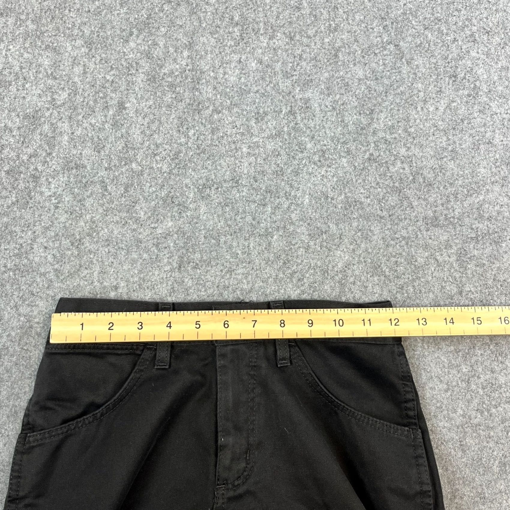 Wrangler Wrangler Jeans Women Flare Bootcut Bellbottom 24 32 Dark Black Vintage Denim 5-Pocket Regular Size 4 Womens 32 In Inside Leg UK 4 Dark Black Vintage Size 27" / US 4 / IT 40 - 7 Thumbnail