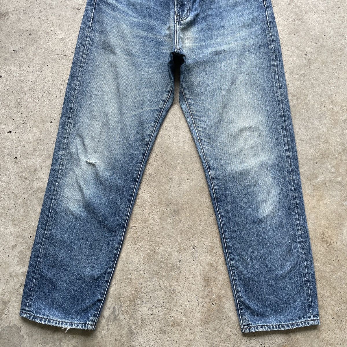 Japanese Brand × Jean × Vintage W31x29.5💥 Vintage Japanese Brand Faded Denim Jeans Pants Size US 31 - 4 Thumbnail
