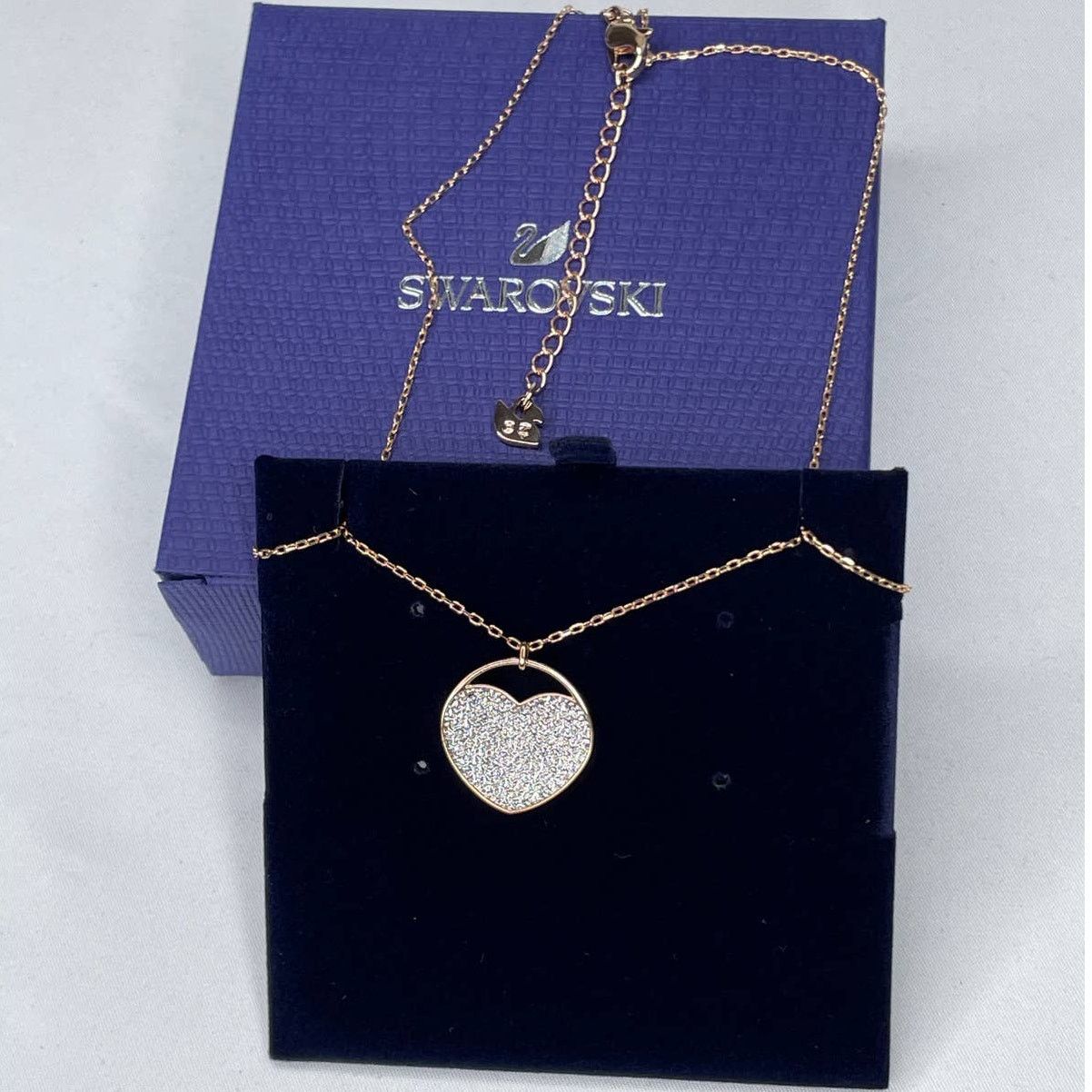 Swarovski Swarovski Ginger Heart Pendant Crystal Necklace Size ONE SIZE - 3 Thumbnail