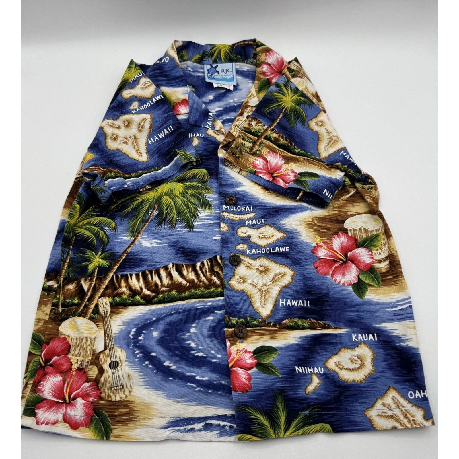 Other RJC Boys Hawaiian Style Shirt and Shorts Combo Size 4T-5 Size ONE SIZE - 3 Thumbnail
