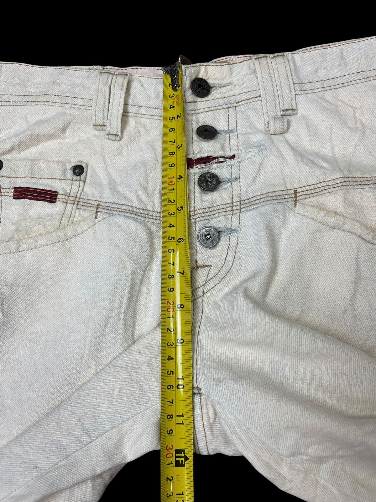 Marithe + Francois Girbaud Vintage Marithe+Francois Girbaud Jeans Straight Cut Size US 31 - 9 Thumbnail