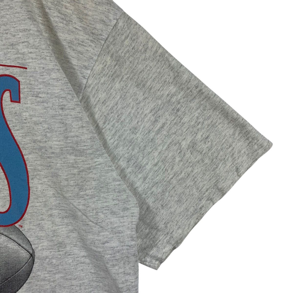 NFL Vintage 90s HOUSTON OILERS NFL nutmeg tag tee Size US XL / EU 56 / 4 - 7 Thumbnail