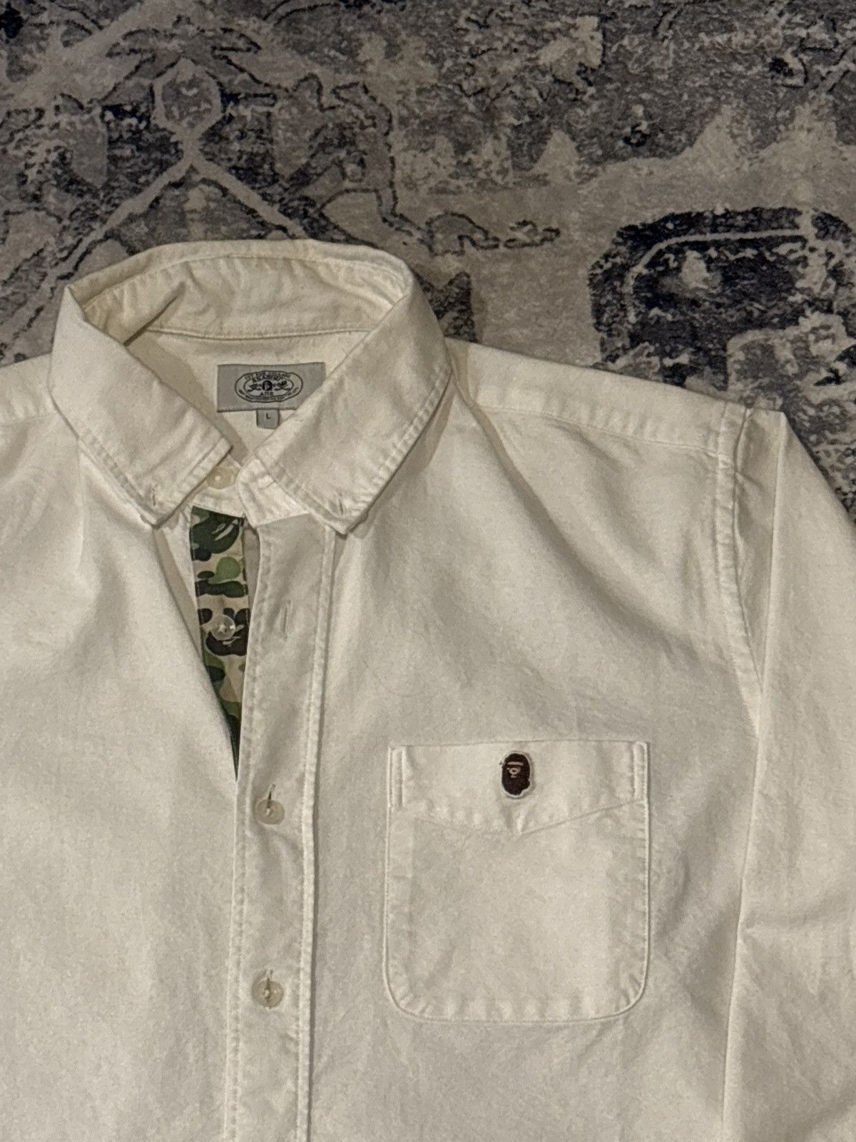 Bape BAPE Camo One Point Shirt Size US L / EU 52-54 / 3 - 2 Thumbnail