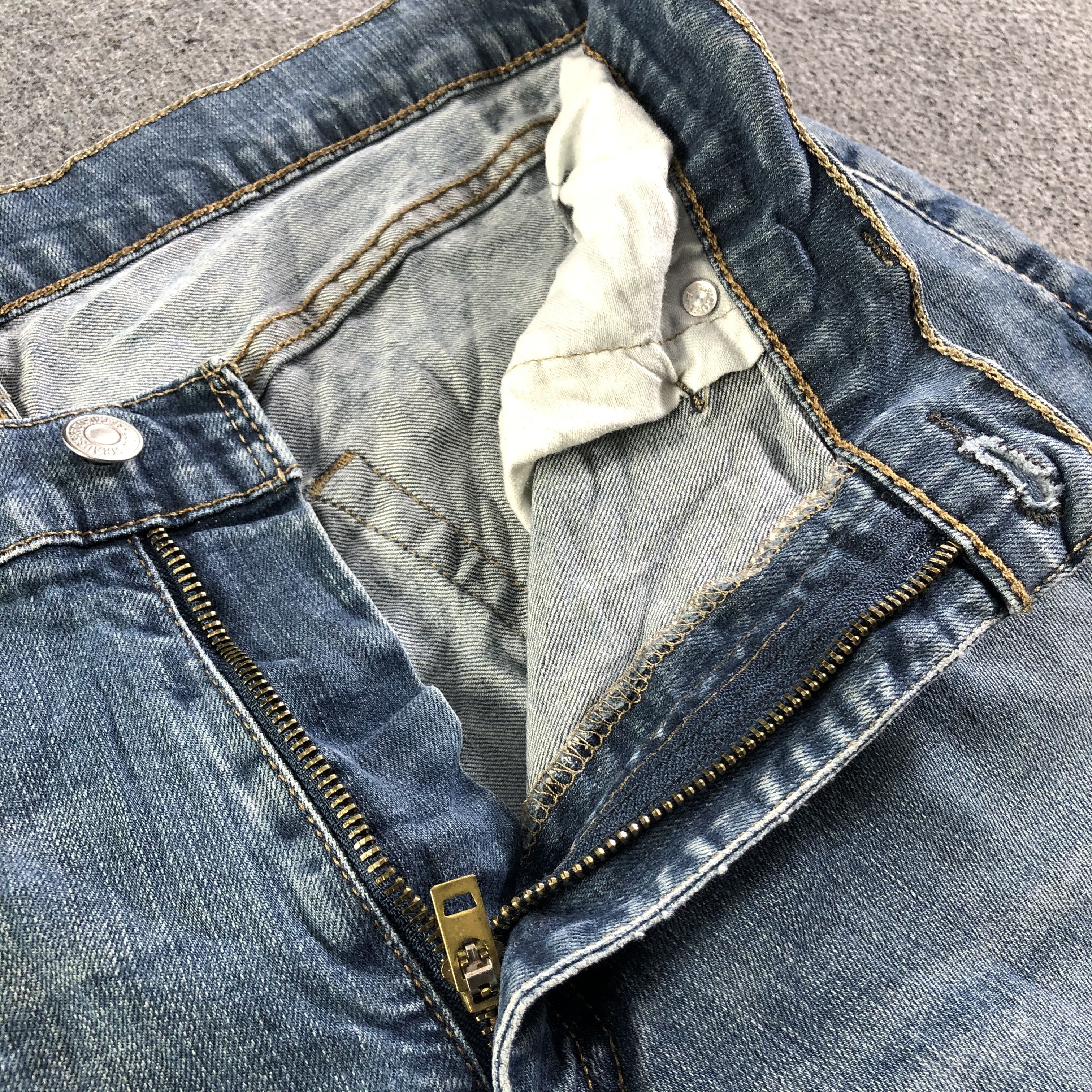 Levi's Vintage Blue Wash Levis 559 Jeans-J4199 Size US 36 / EU 52 - 7 Thumbnail