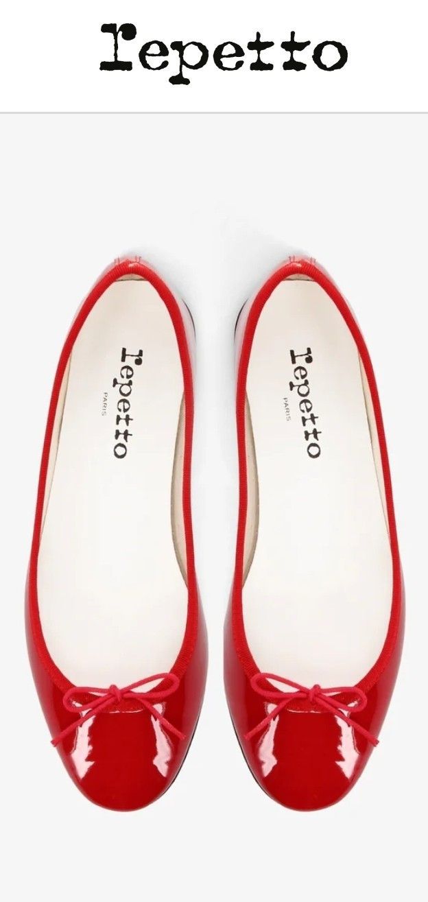 Repetto Repetto Cendrillon ballet Red Enamel Limited Edition 39 EU Size US 9 / IT 39 - 13 Thumbnail