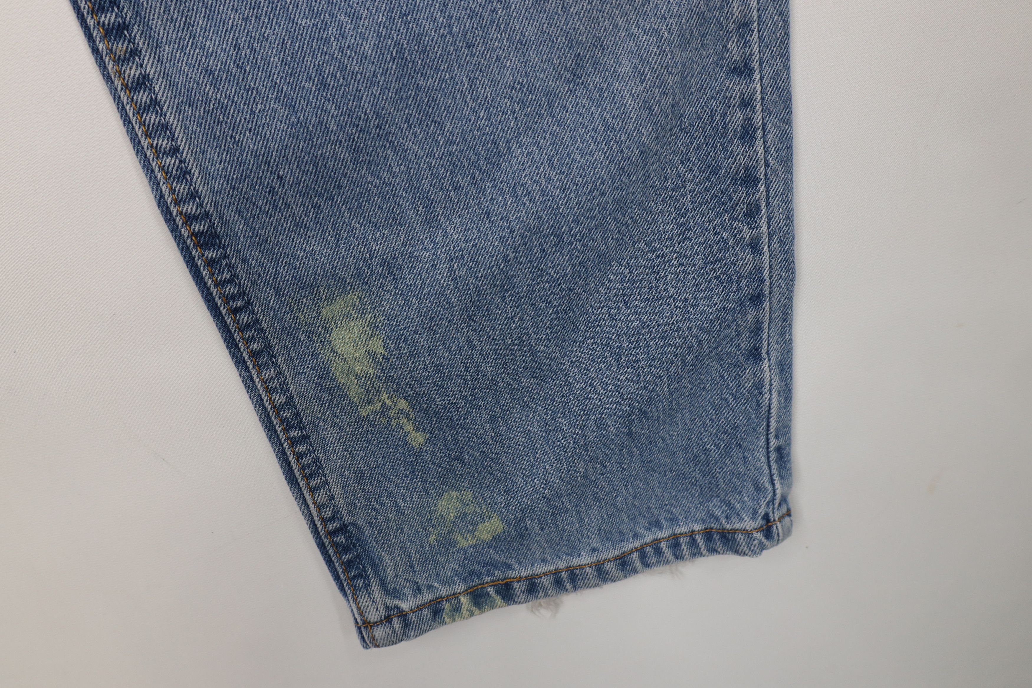 Levi's Vintage Y2K 2002 Levis 505 Regular Straight Leg Denim Jeans Size US 36 / EU 52 - 6 Thumbnail