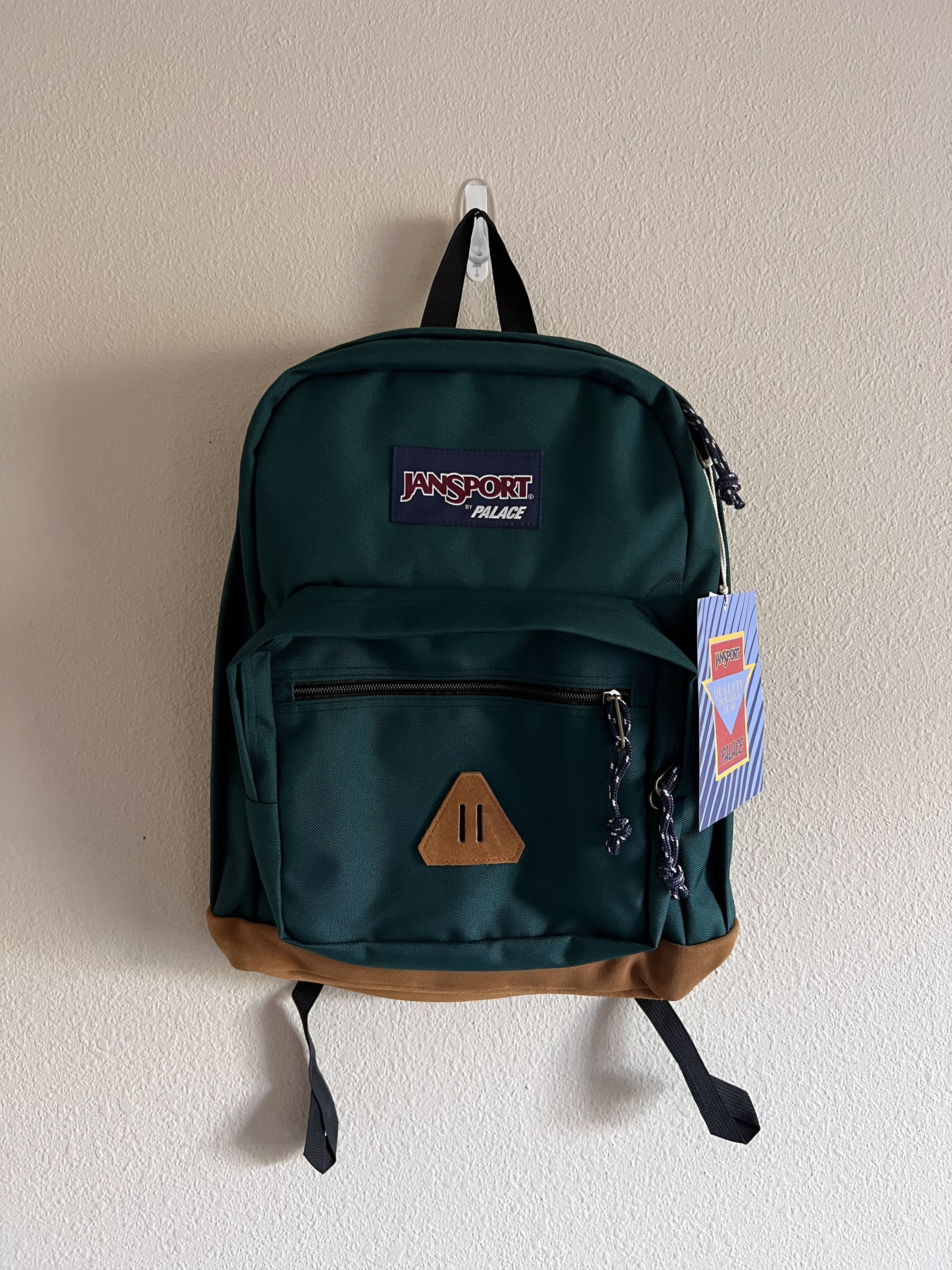 Palace Palace Jansport Right Pack Backpack in Deep Juniper Green Grailed