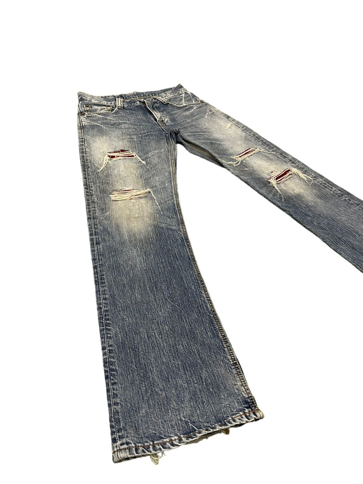 Edwin Distress Jeans Edwin Japan Faded Regular 8🟦1 Size US 31 - 1 Thumbnail