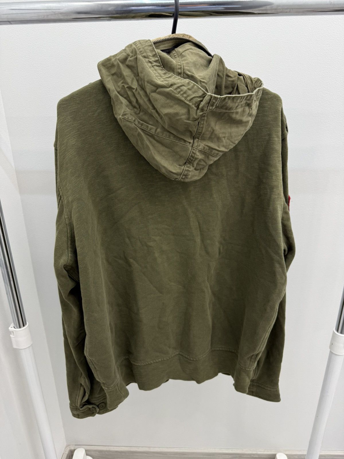 Polo Ralph Lauren Polo Ralph Lauren Military Patch Stowaway Zip Pullover Size US L / EU 52-54 / 3 - 2 Thumbnail