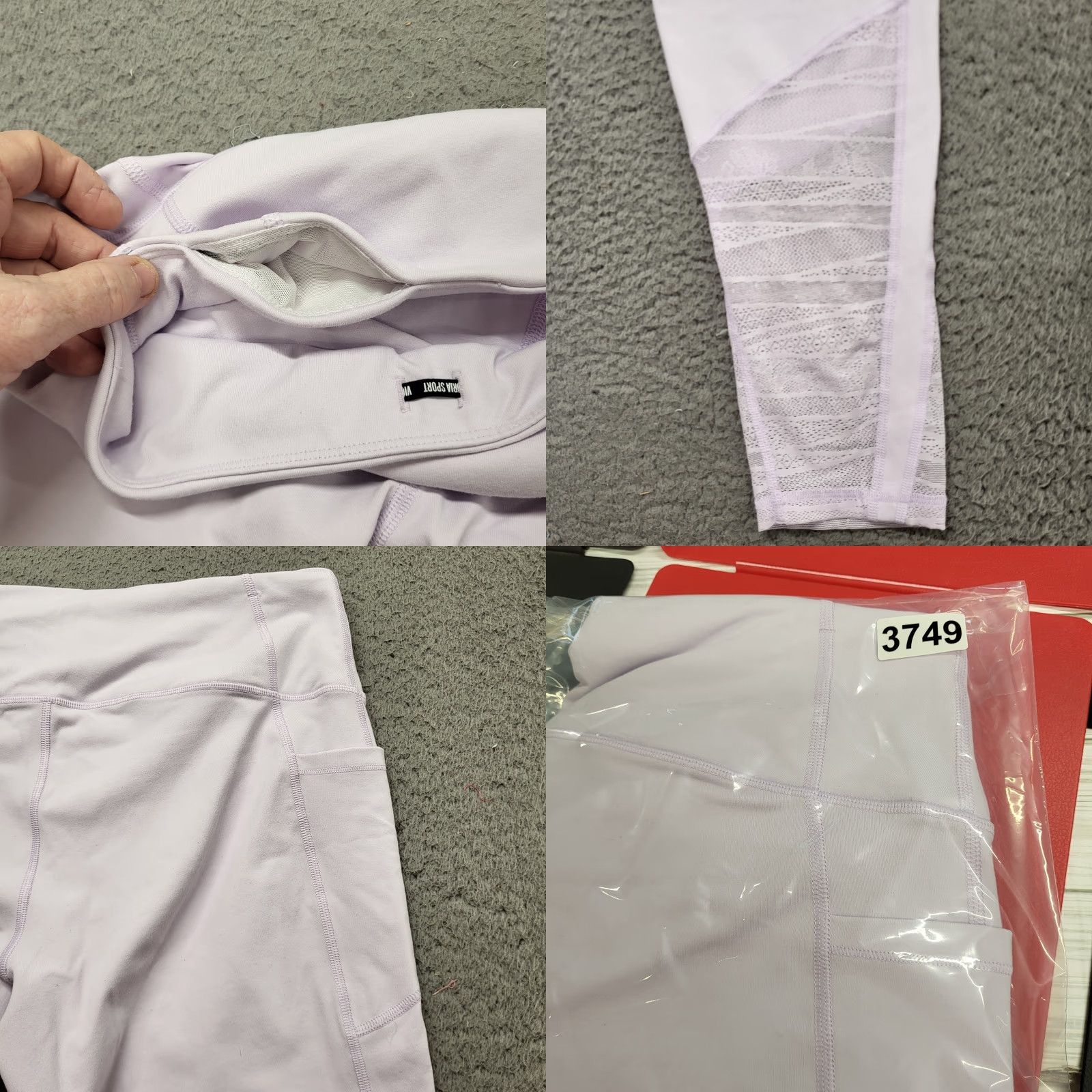 Victoria's Secret Victoria's Secret Leggings Women's ~Size Large~ Sport Total Knockout Lace Tight Nike Size 36" / US 14 / IT 50 - 9 Thumbnail