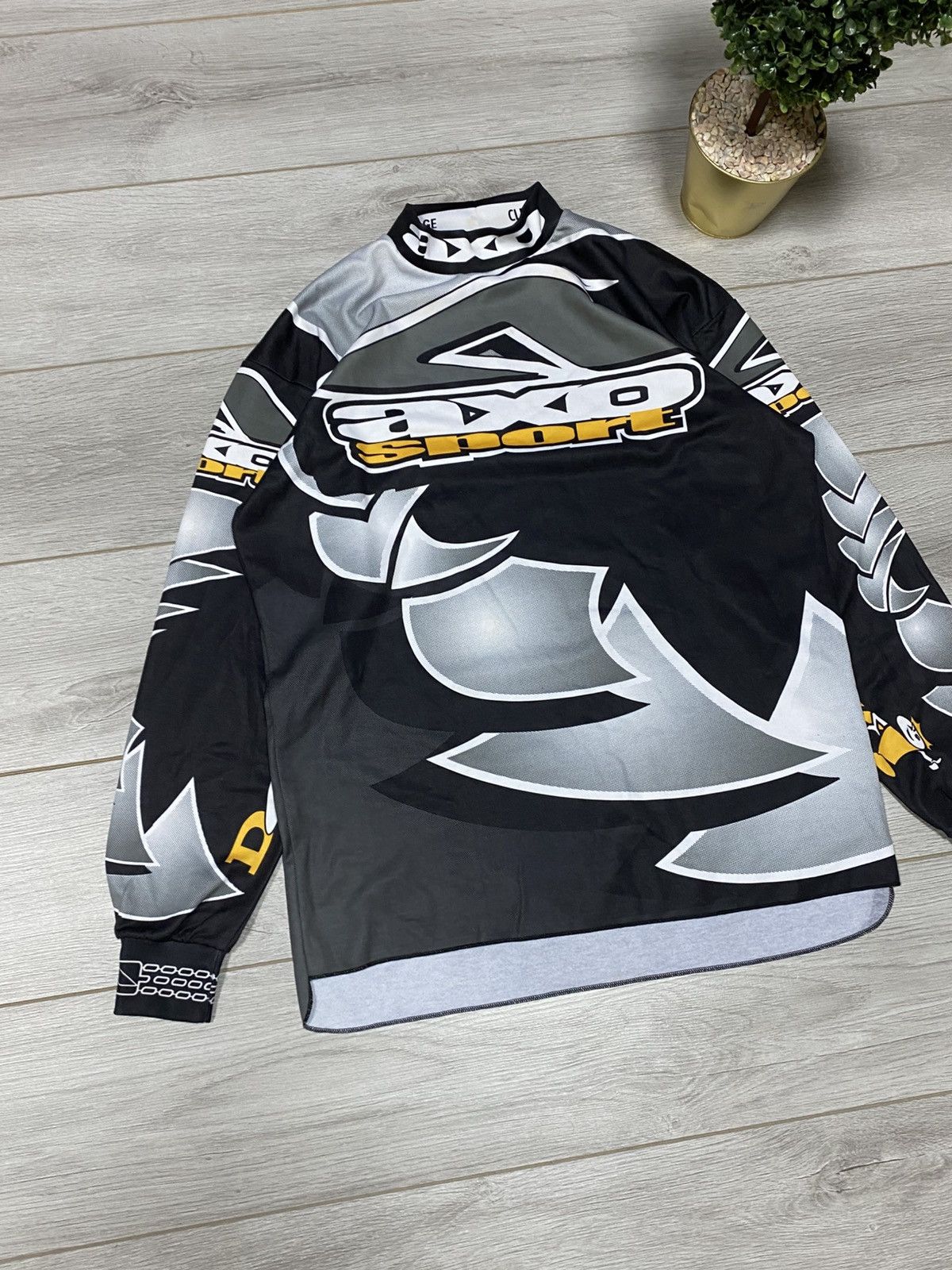Vintage Vintage Axo Sport International Motocross long sleeve shirt Size US XL / EU 56 / 4 - 5 Thumbnail