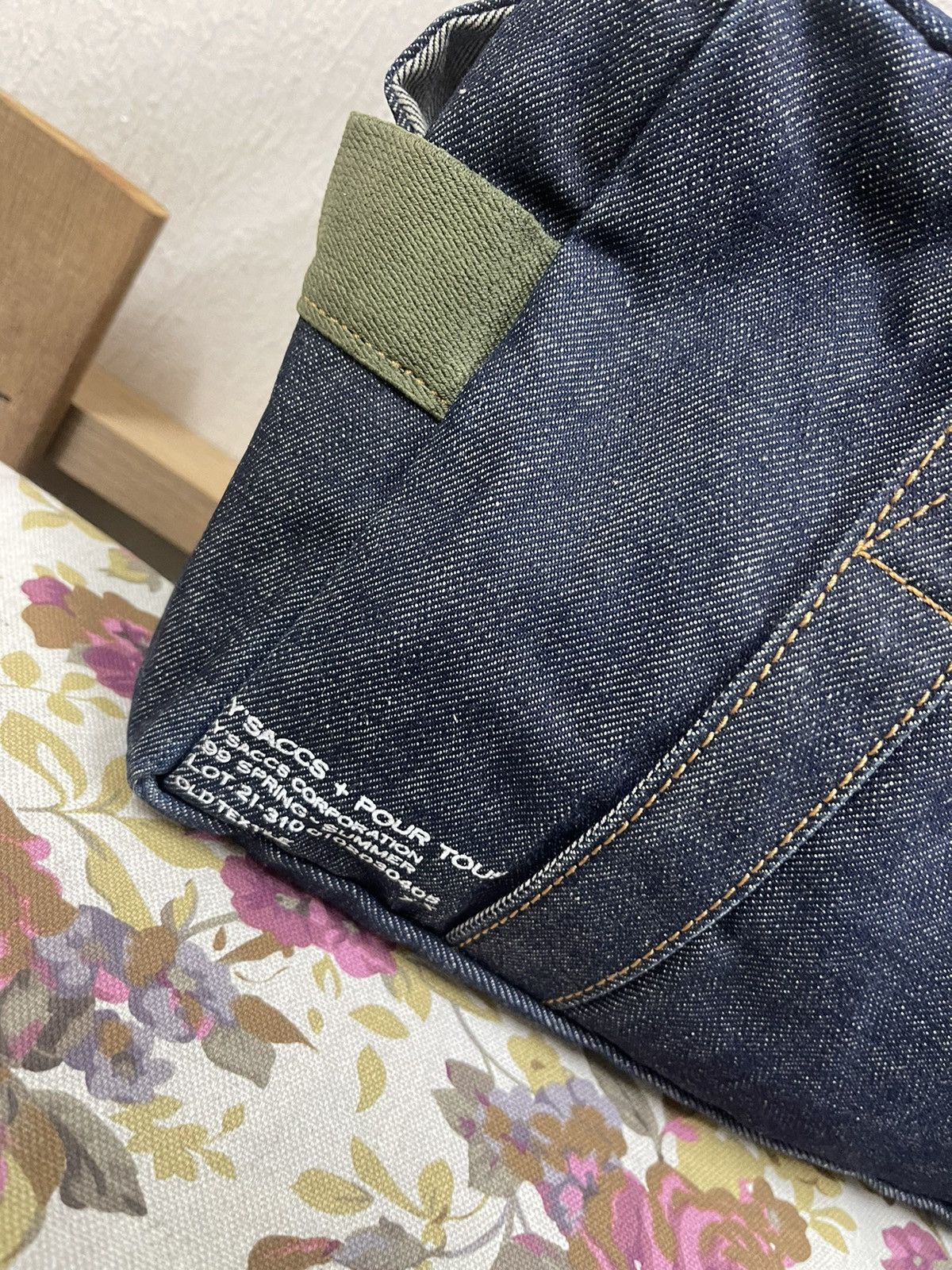 Yohji Yamamoto Yohji Ysaccs x Pour Tous denim bag Size ONE SIZE - 2 Thumbnail