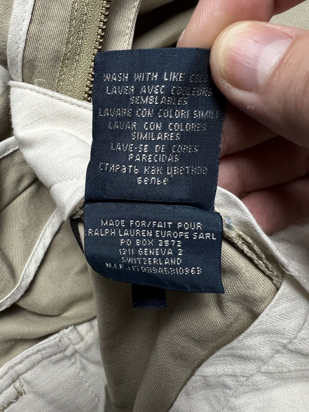 Polo Ralph Lauren Polo Ralph Lauren Men's Beige Chino Pants Slim Fit 38x32 Size US 38 / EU 54 - 13 Thumbnail