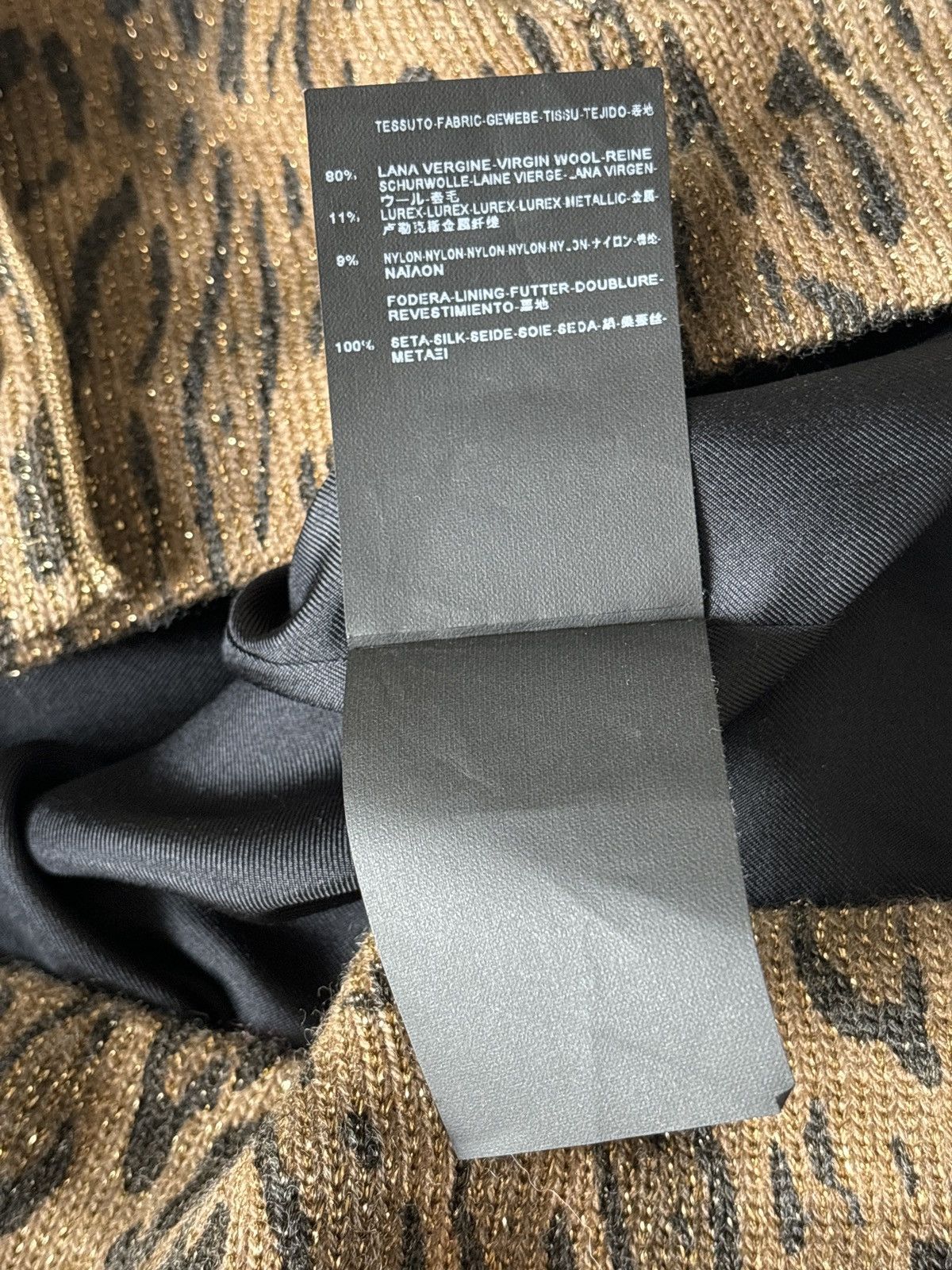 Saint Laurent Paris Saint Laurent Paris leopard print cardigan Size US S / EU 44-46 / 1 - 6 Thumbnail