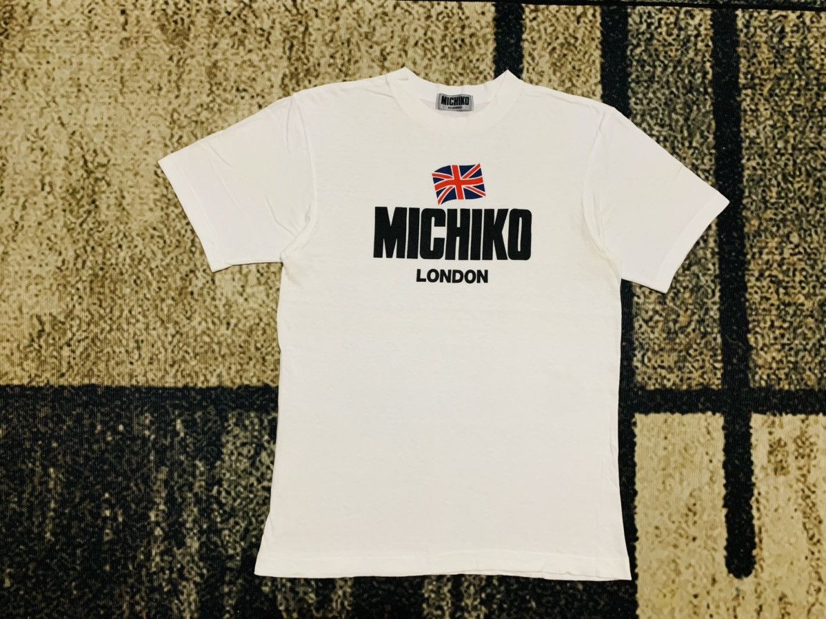 Michiko Koshino LAST DROP#Vintage Michiko London UK Flag Made In Japan Size US S / EU 44-46 / 1 - 1 Thumbnail