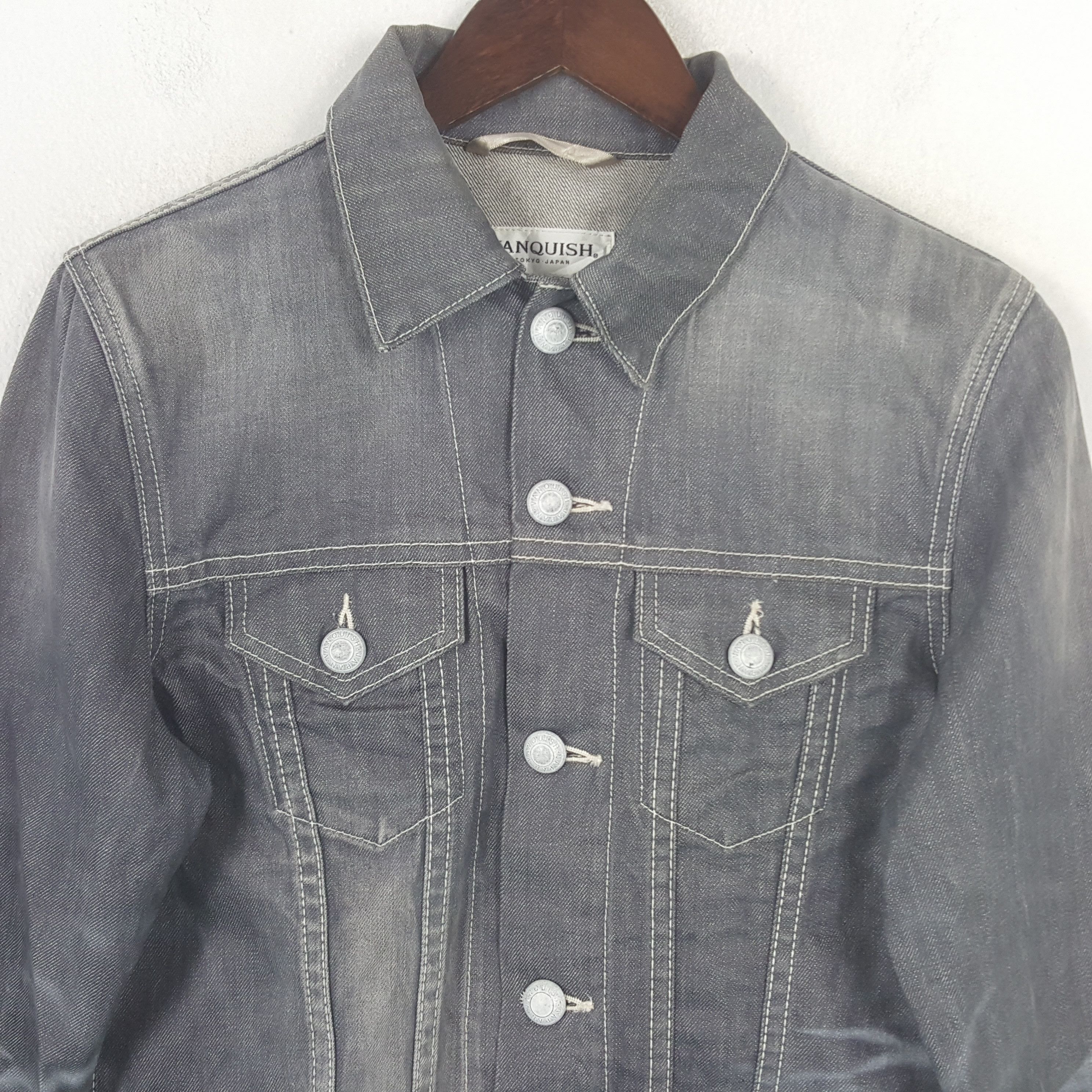 Vanquish Vintage Vanquish Designer Denim Jacket Size US M / EU 48-50 / 2 - 2 Thumbnail