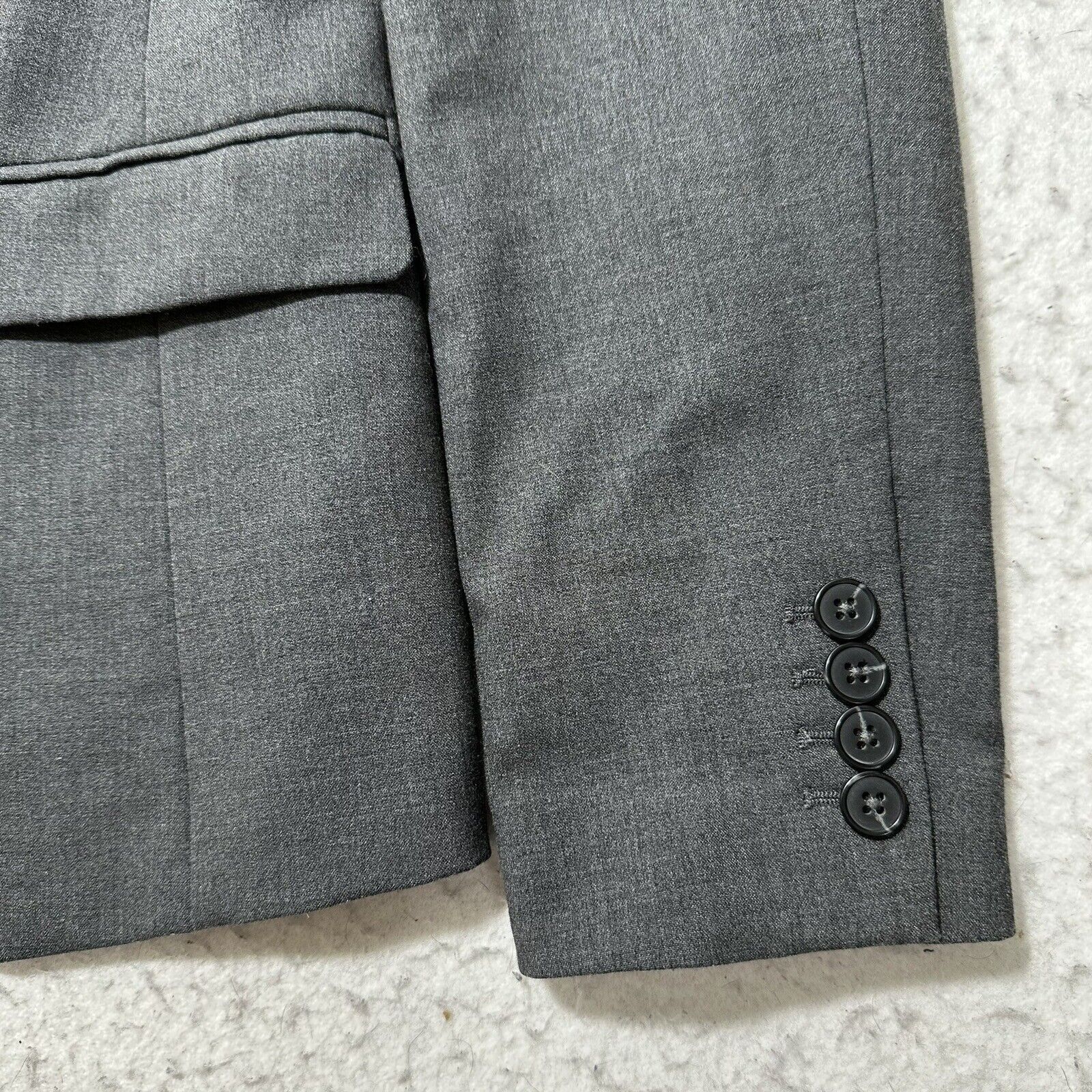 Other Worthington 12 Blazer Career Suit Jacket Gray Button Coat Size XL / US 12-14 / IT 48-50 - 4 Thumbnail