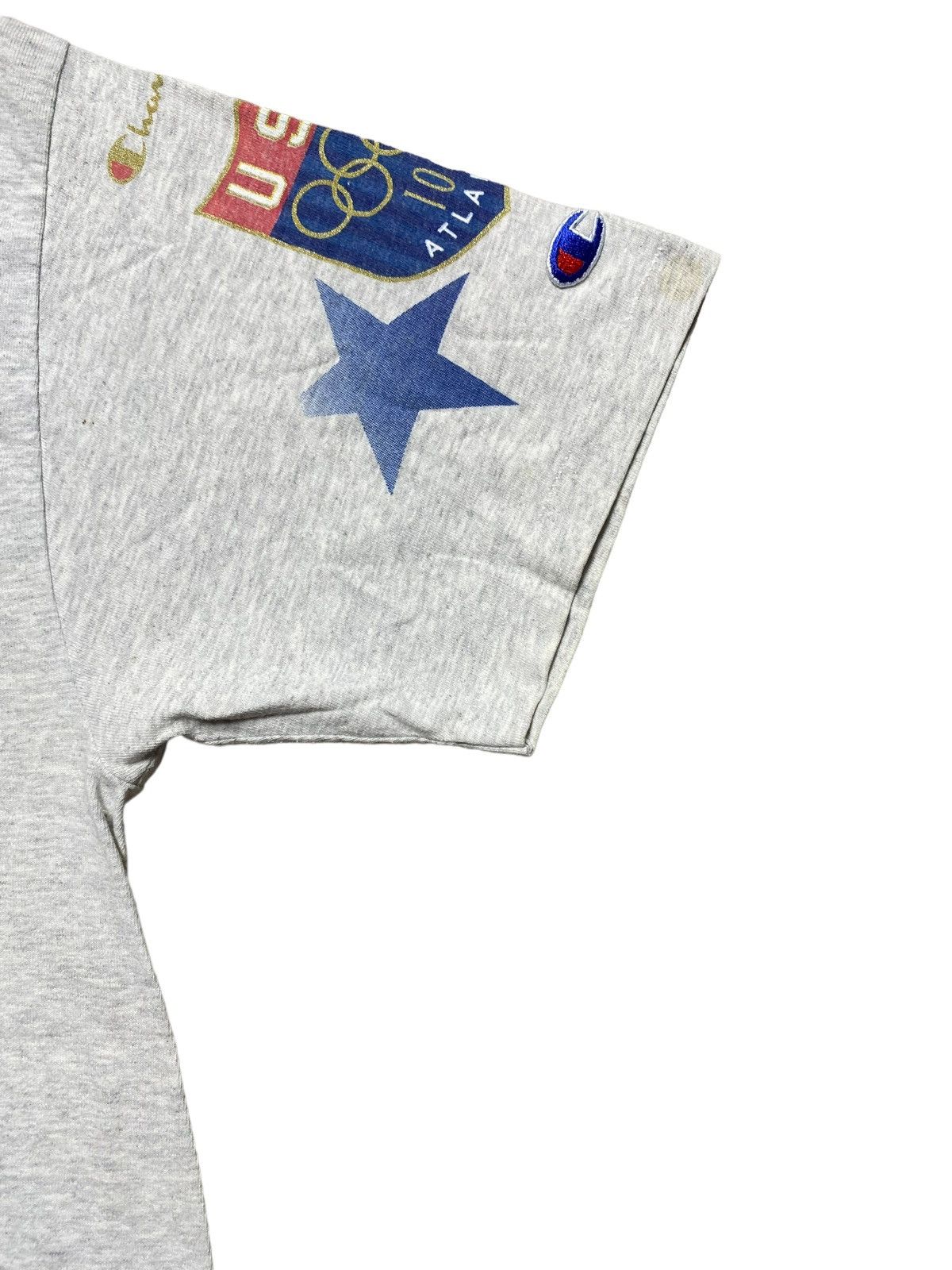 Other VINTAGE CHAMPION USA OLYMPIC ATLANTA TEE Size US L / EU 52-54 / 3 - 6 Thumbnail