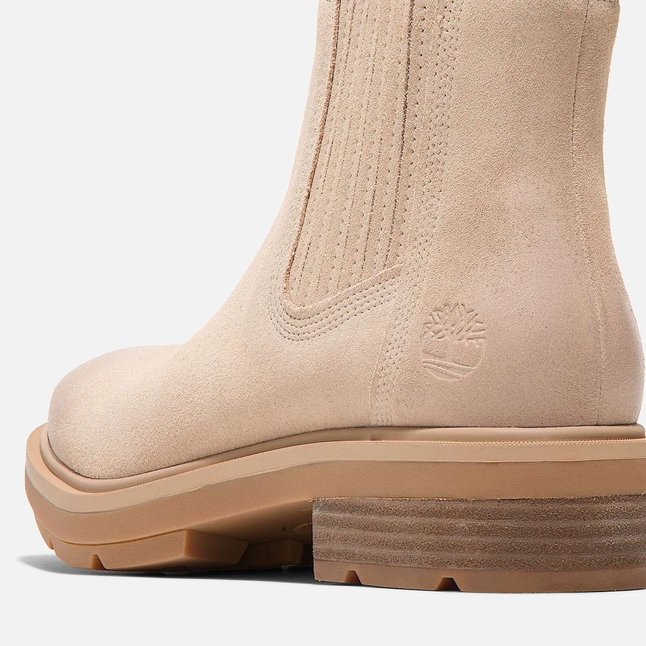 Timberland TIMBERLAND WOMEN'S 8 BRIMFIELD MID CHELSEA BOOT LT BEIGE Size US 8 / IT 38 - 7 Thumbnail