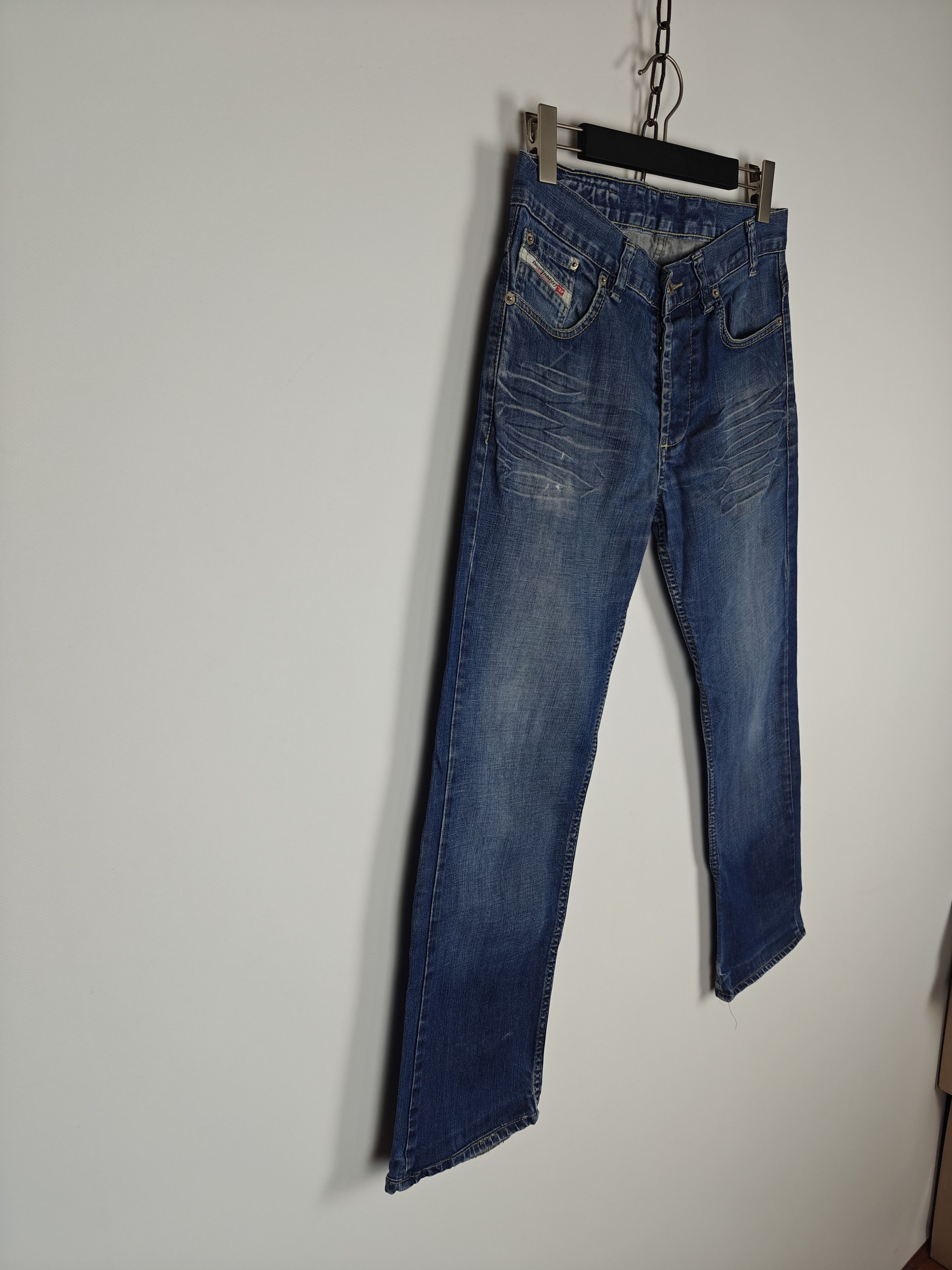 Diesel Diesel Denim Jeans Blue Pants VTG Pocket Logo 32X27 Size US 32 / EU 48 - 4 Thumbnail