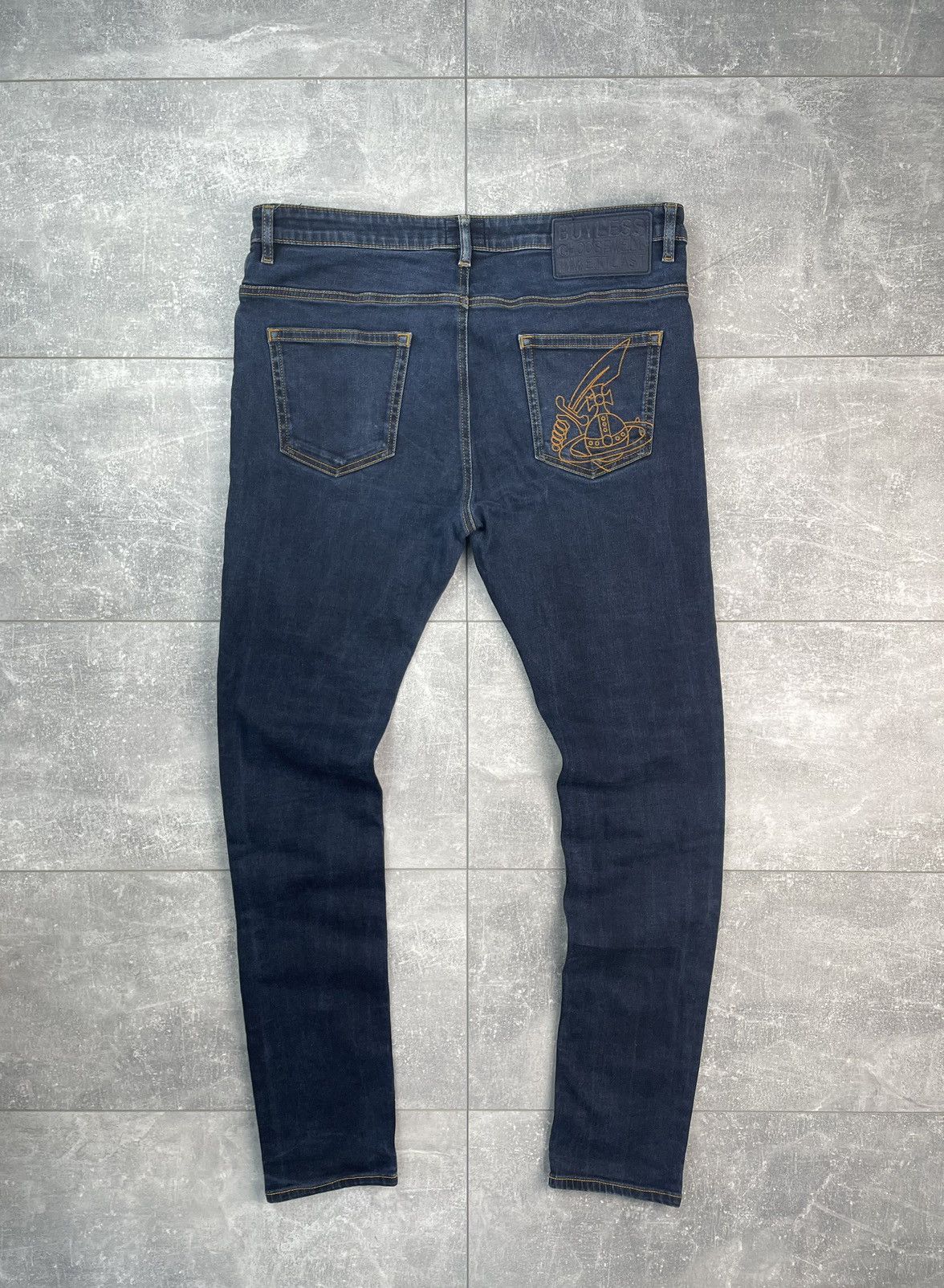 Vivienne Westwood Vivienne Westwood Skinny Denim Jeans Big Logo Size US 36 / EU 52 - 1 Thumbnail