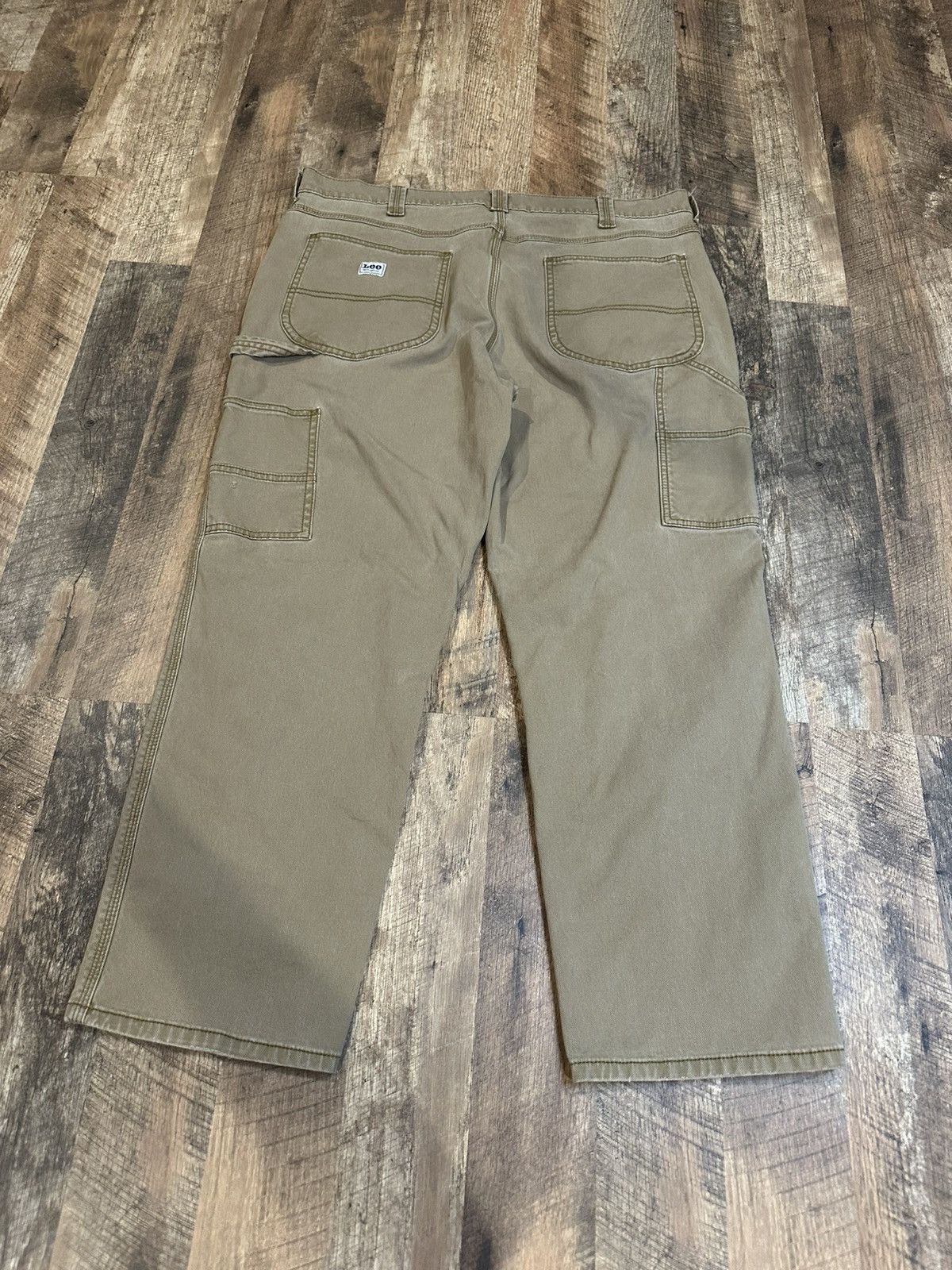 Lee VINTAGE 70s Lee Carpenter Pants Tex Zipper True Vintage Size US 38 / EU 54 - 1 Thumbnail