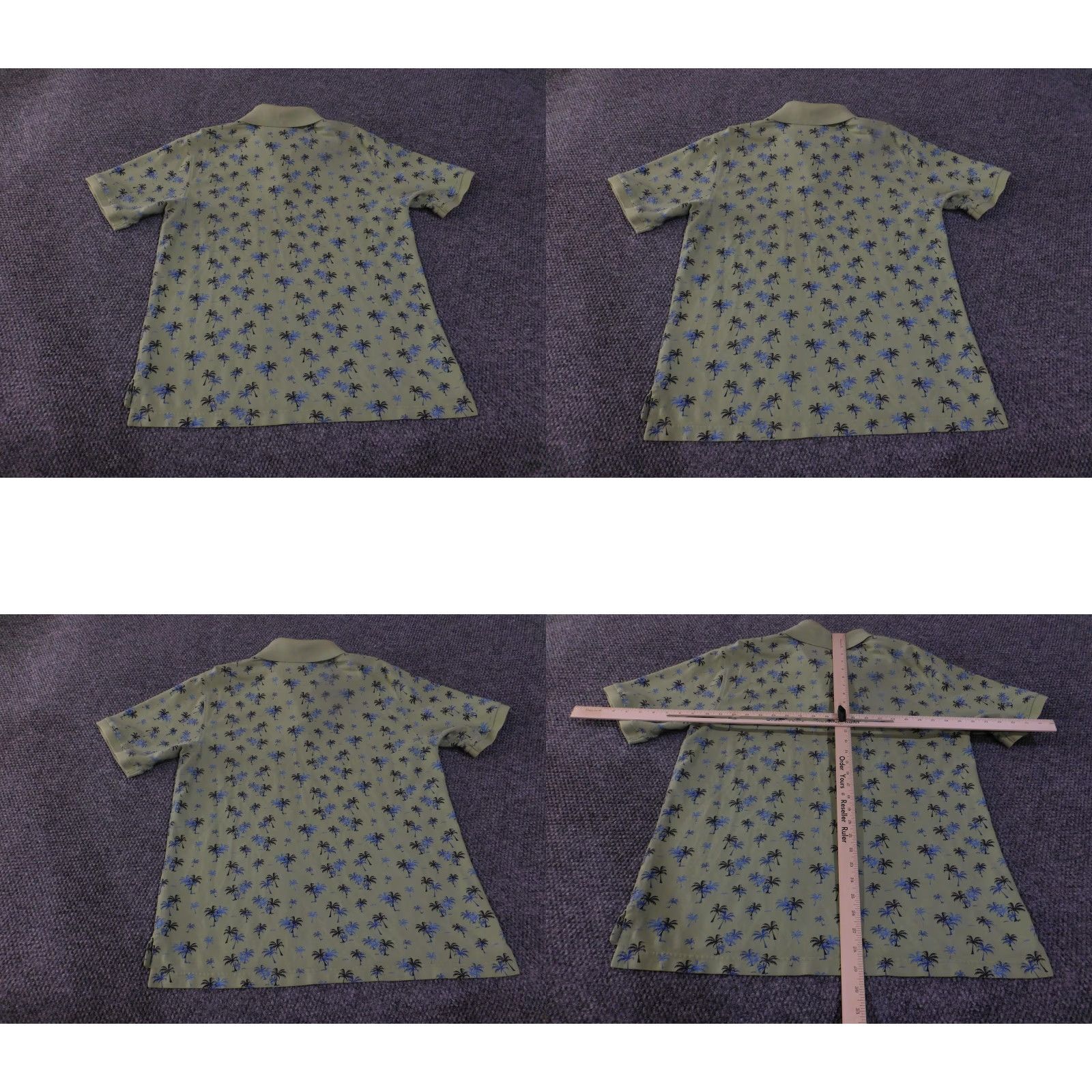 Brooks Brothers Brooks Brothers 346 Polo Shirt Mens Large Palm Tree Print Short Sleeve Cotton Green Polo Shirt Mens Large Palm Tree Print Tropical Summer Guru Size US L / EU 52-54 / 3 - 8 Thumbnail