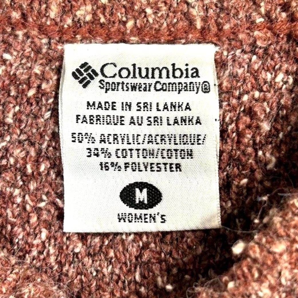 Vintage VINTAGE Columbia Marled Knit Crewneck Outdoor Sweater Womens M Pink Size M / US 6-8 / IT 42-44 - 4 Thumbnail