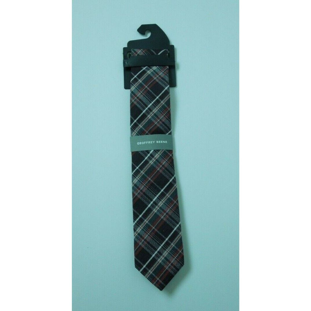 Other UK Geoffrey Beene Plaids and Checks Neck Tie- NWT Size ONE SIZE - 1 Thumbnail