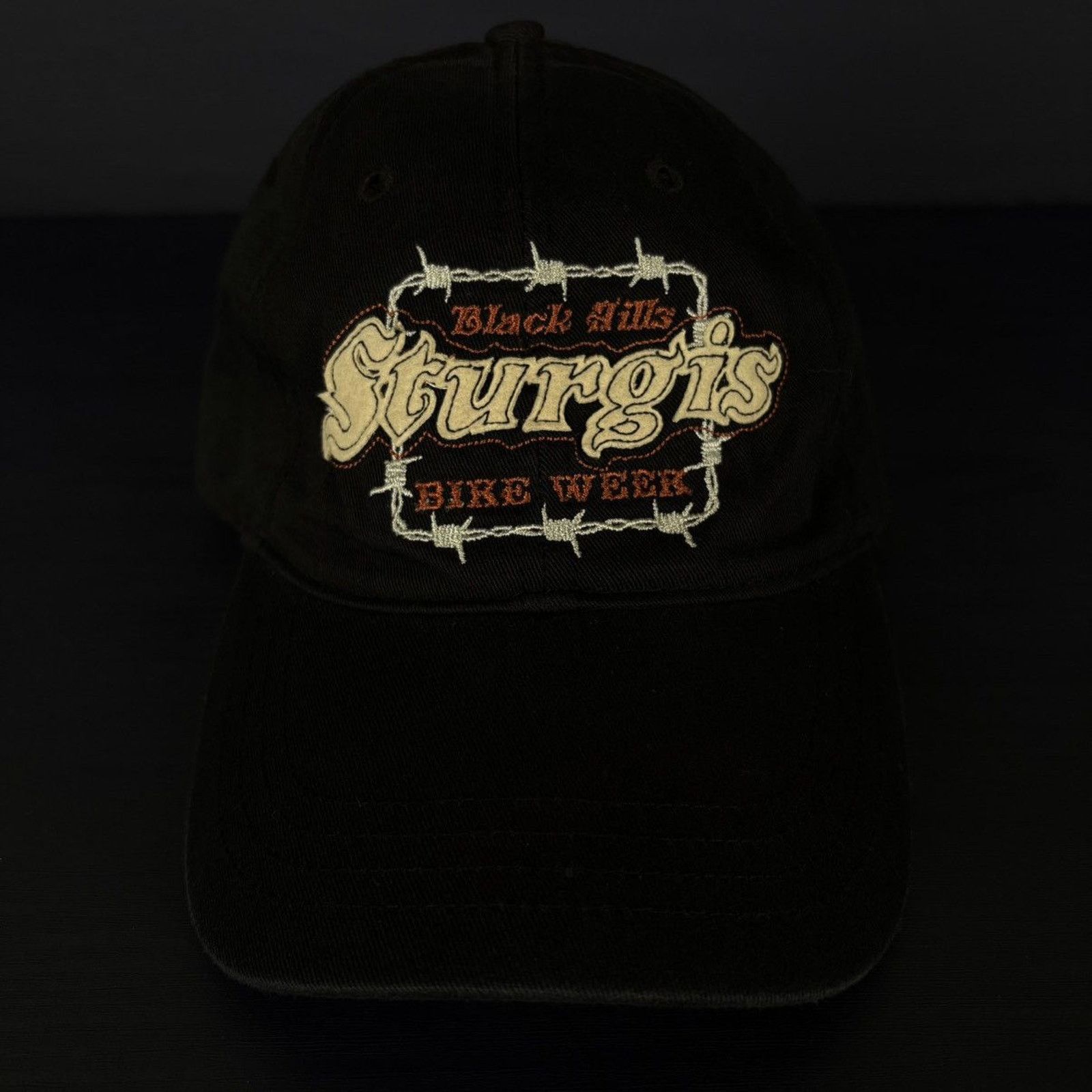 Harley Davidson × Japanese Brand × Vintage 🇺🇸STURGIS RALLY Barbed Wire Cap Size ONE SIZE - 2 Thumbnail